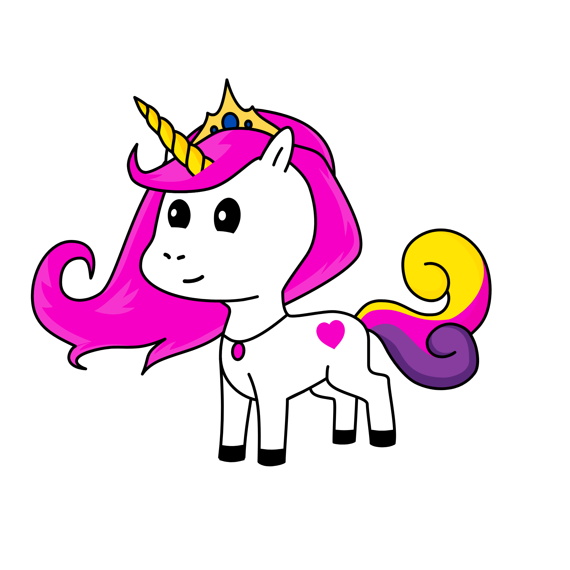 putri, the unicorn