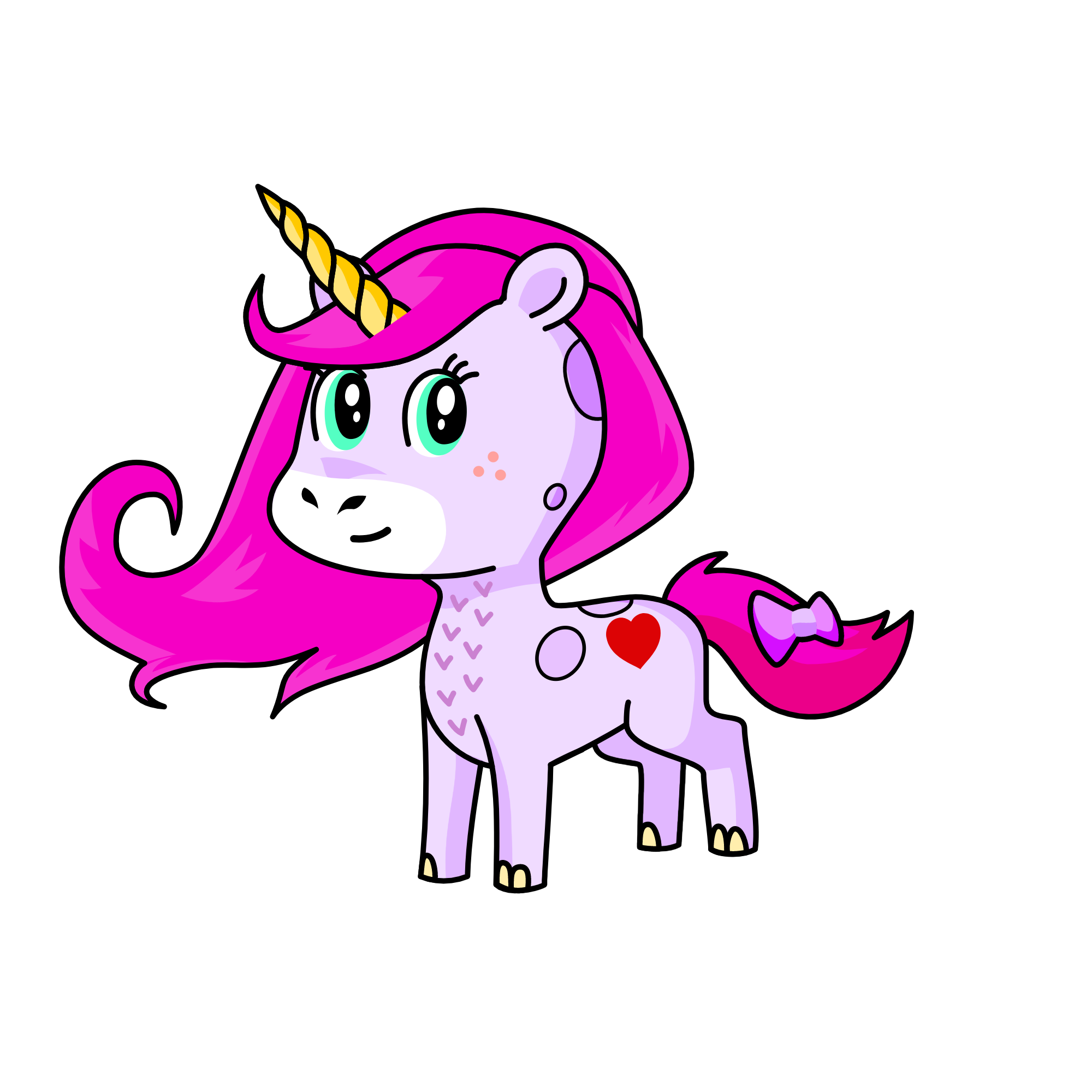 Lilly, the unicorn