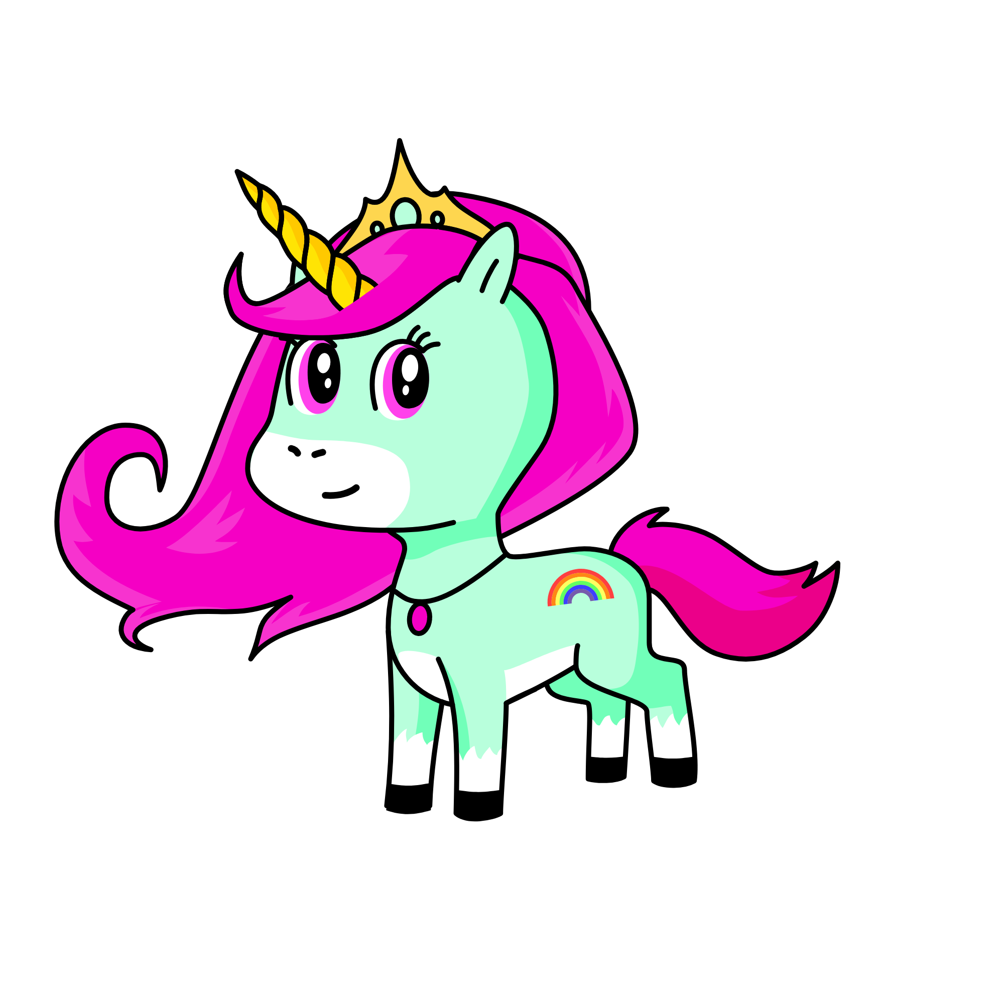 Eriel, the unicorn