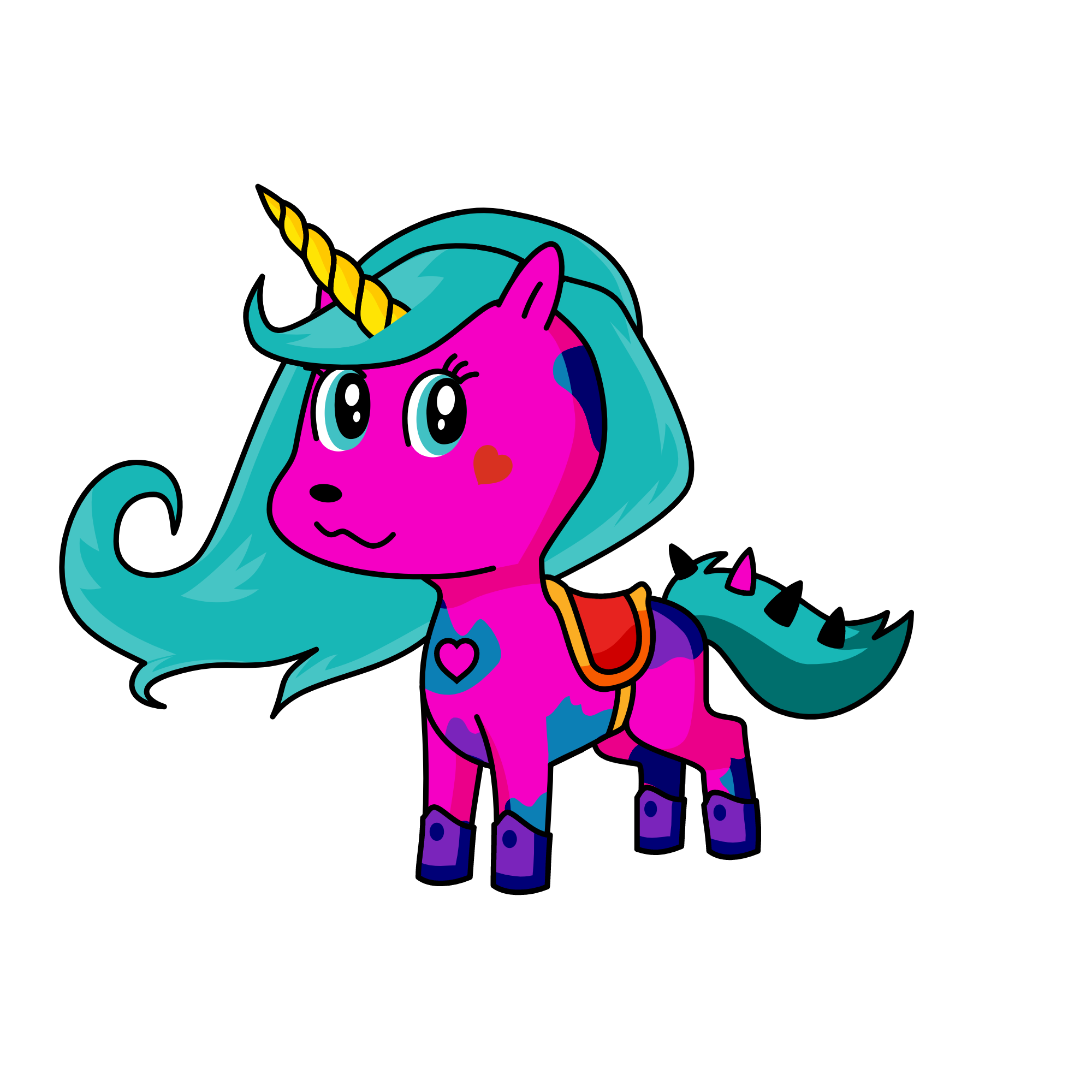 pixie, the unicorn