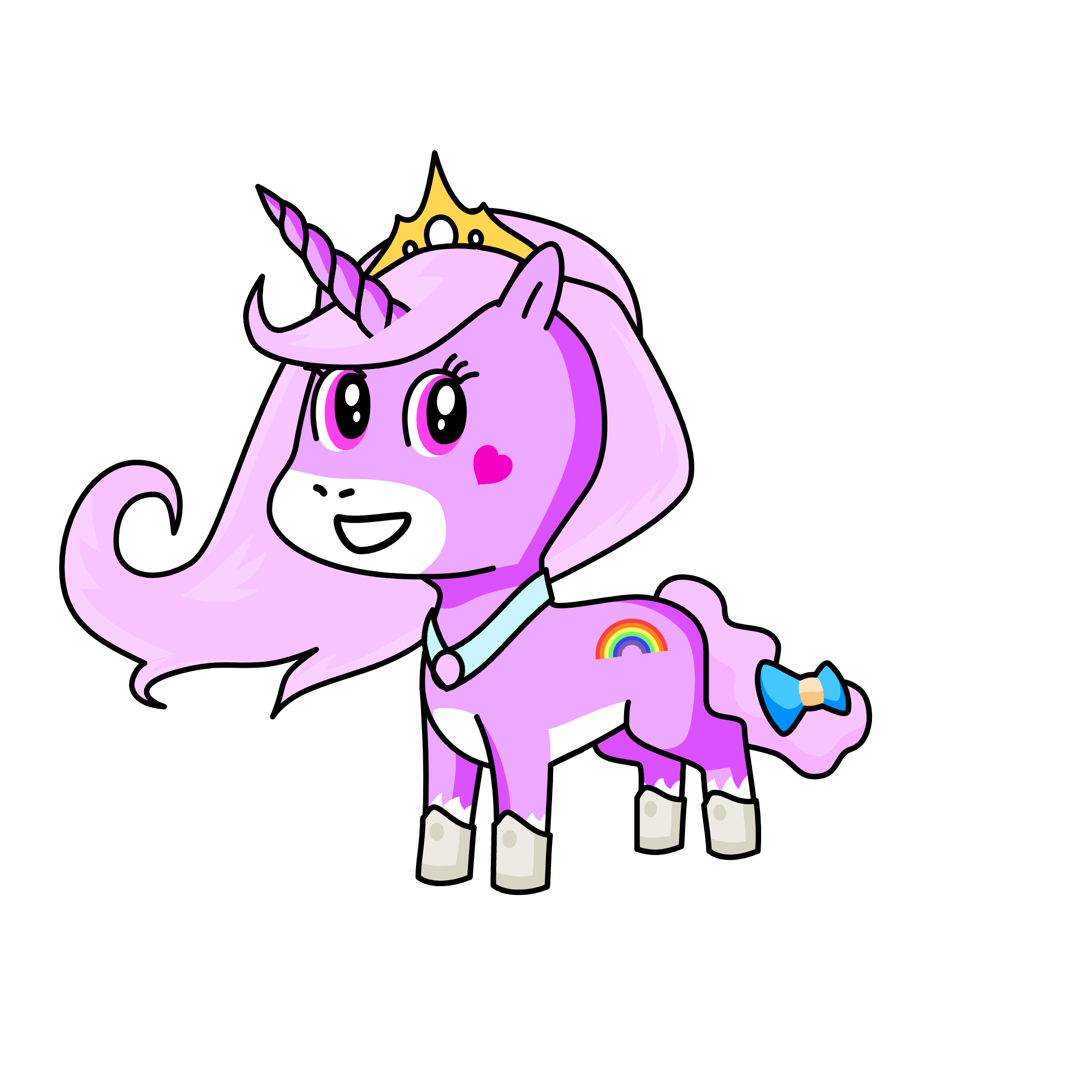 Princess Candy, the unicorn