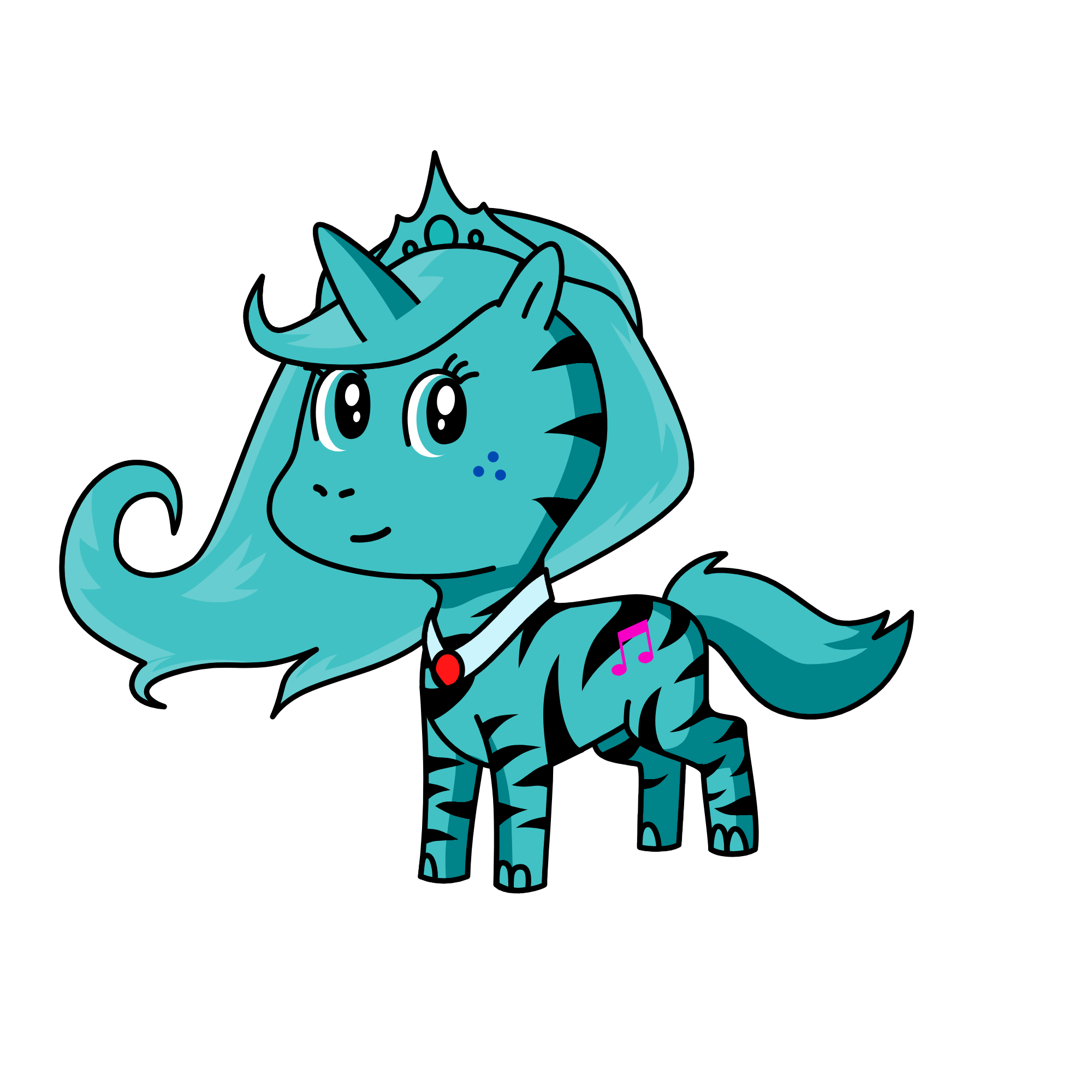 Aria Nelta, the unicorn