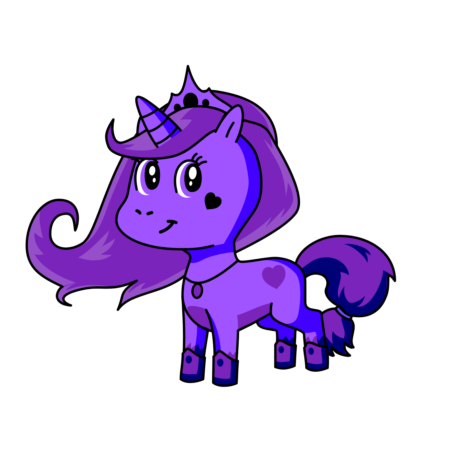 moon, the unicorn