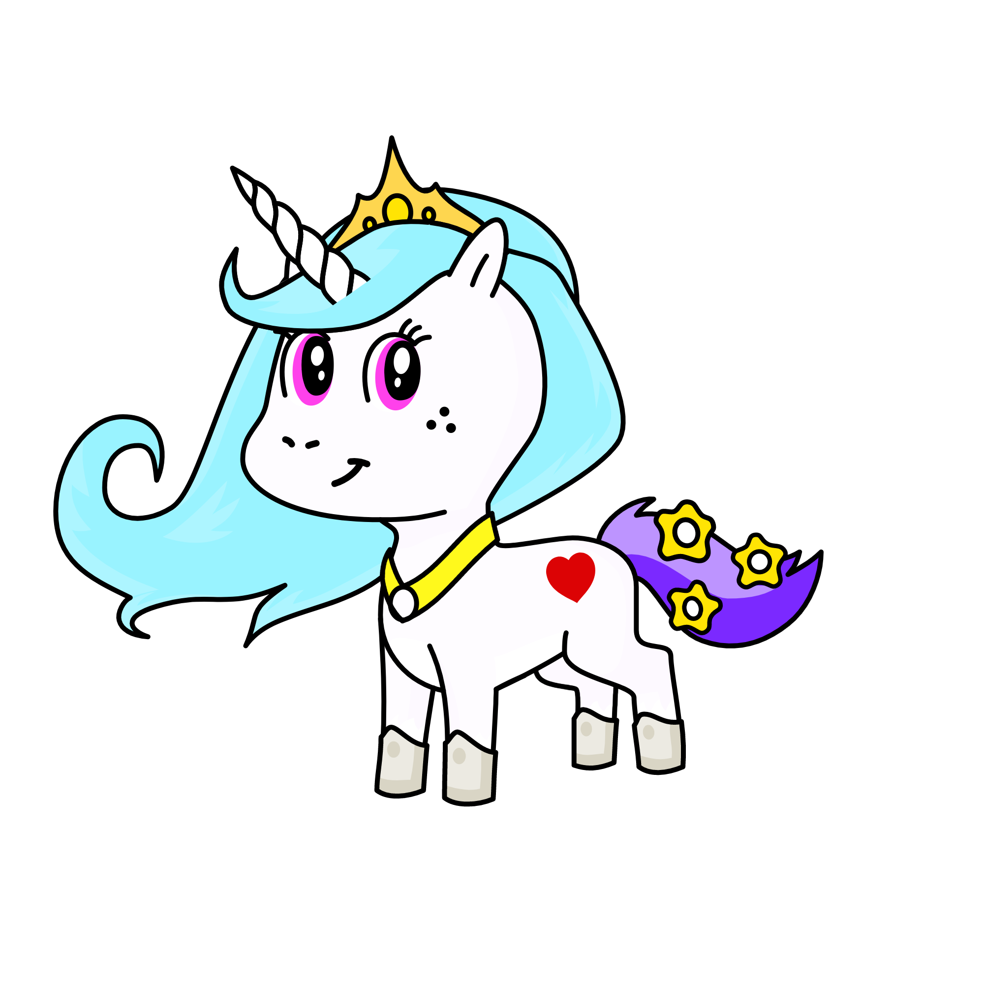 celestia, the unicorn