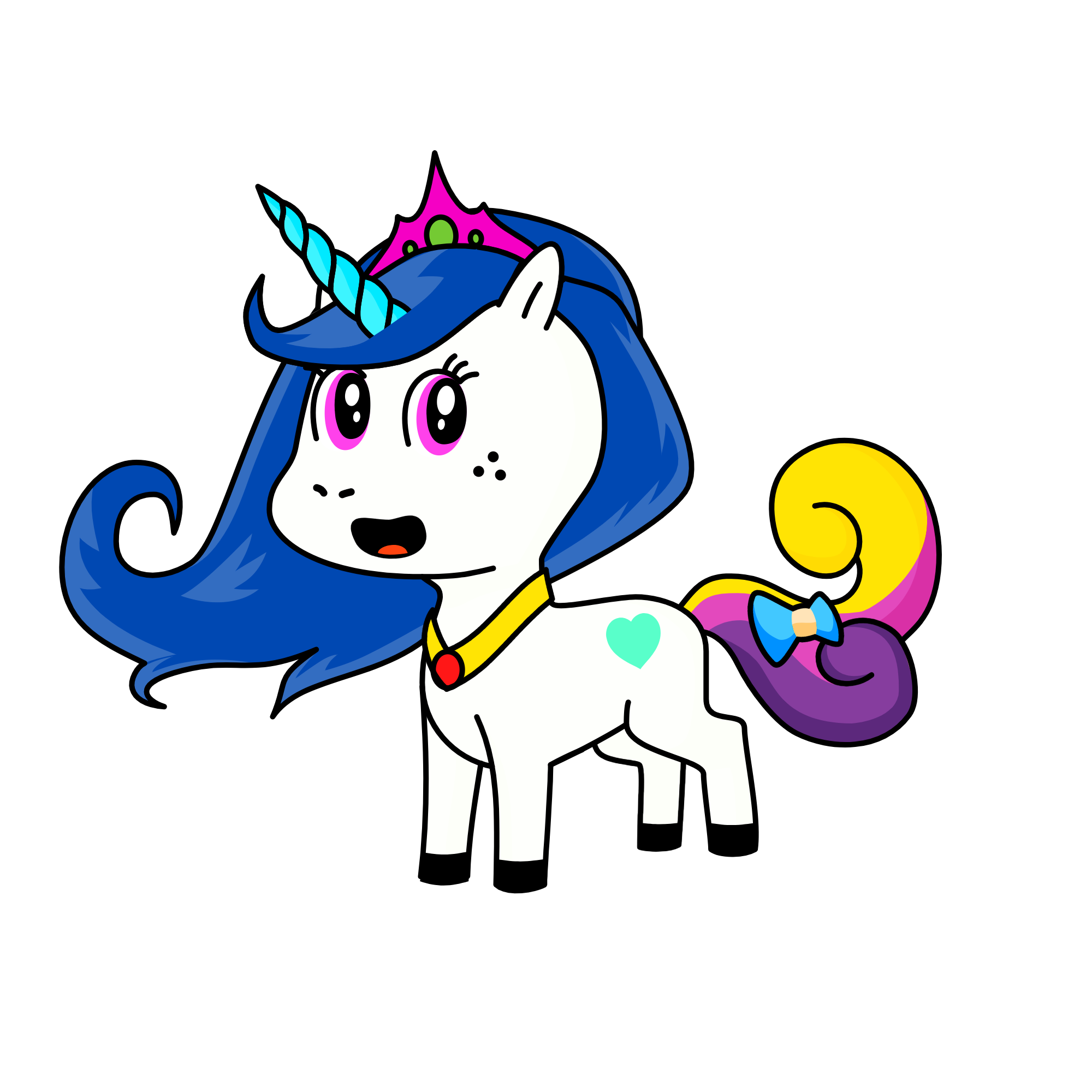 qeenn nina, the unicorn