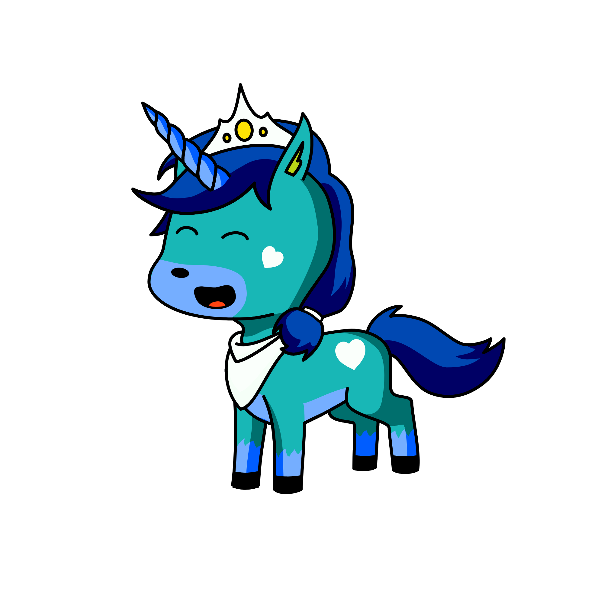 winter, the unicorn