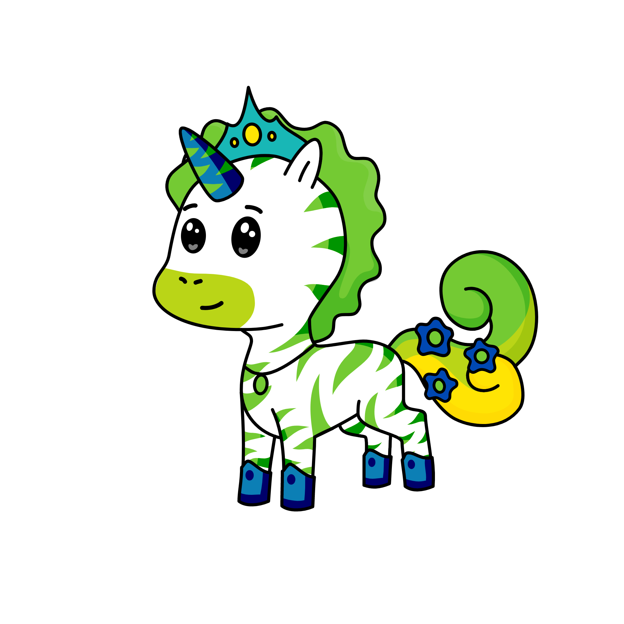 Plant Unicorn hee hee, the unicorn