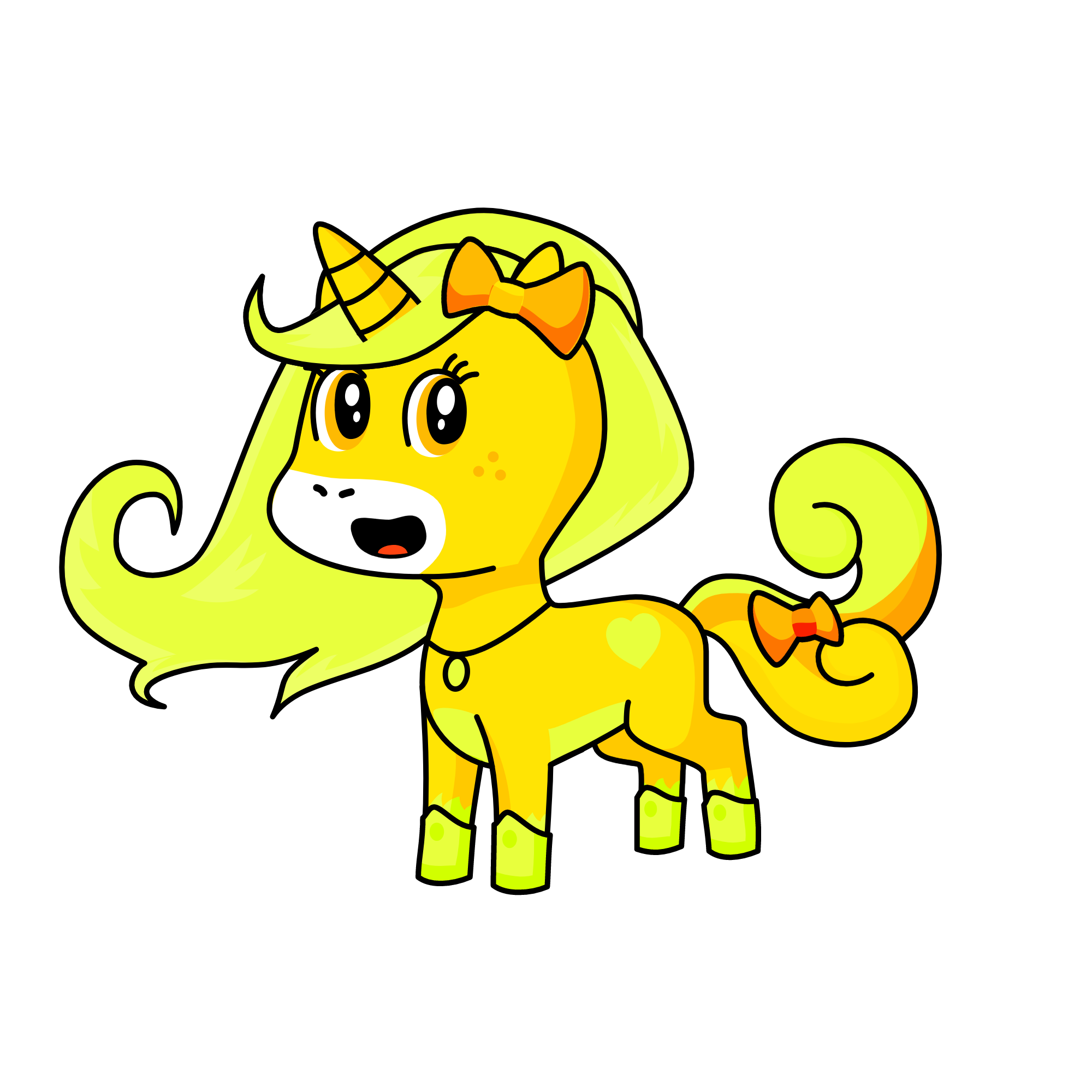 Sunny, the unicorn