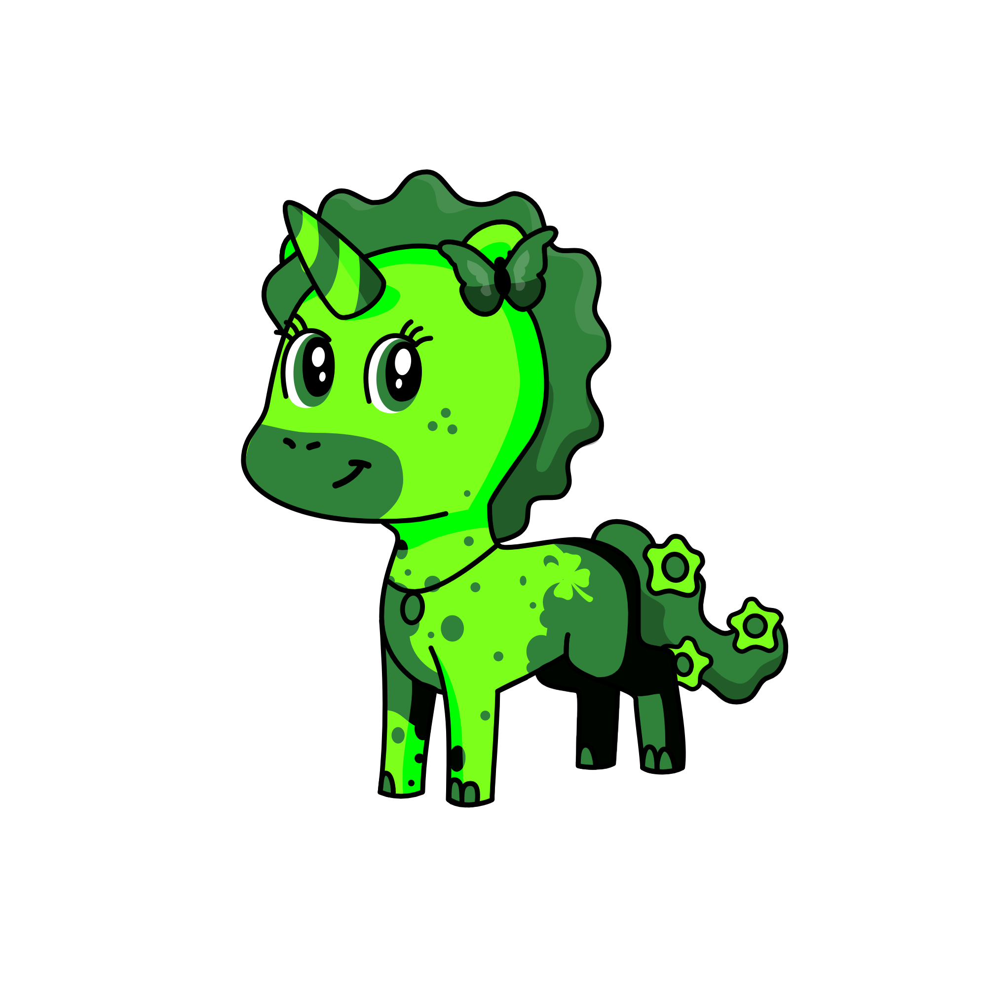 lucky, the unicorn