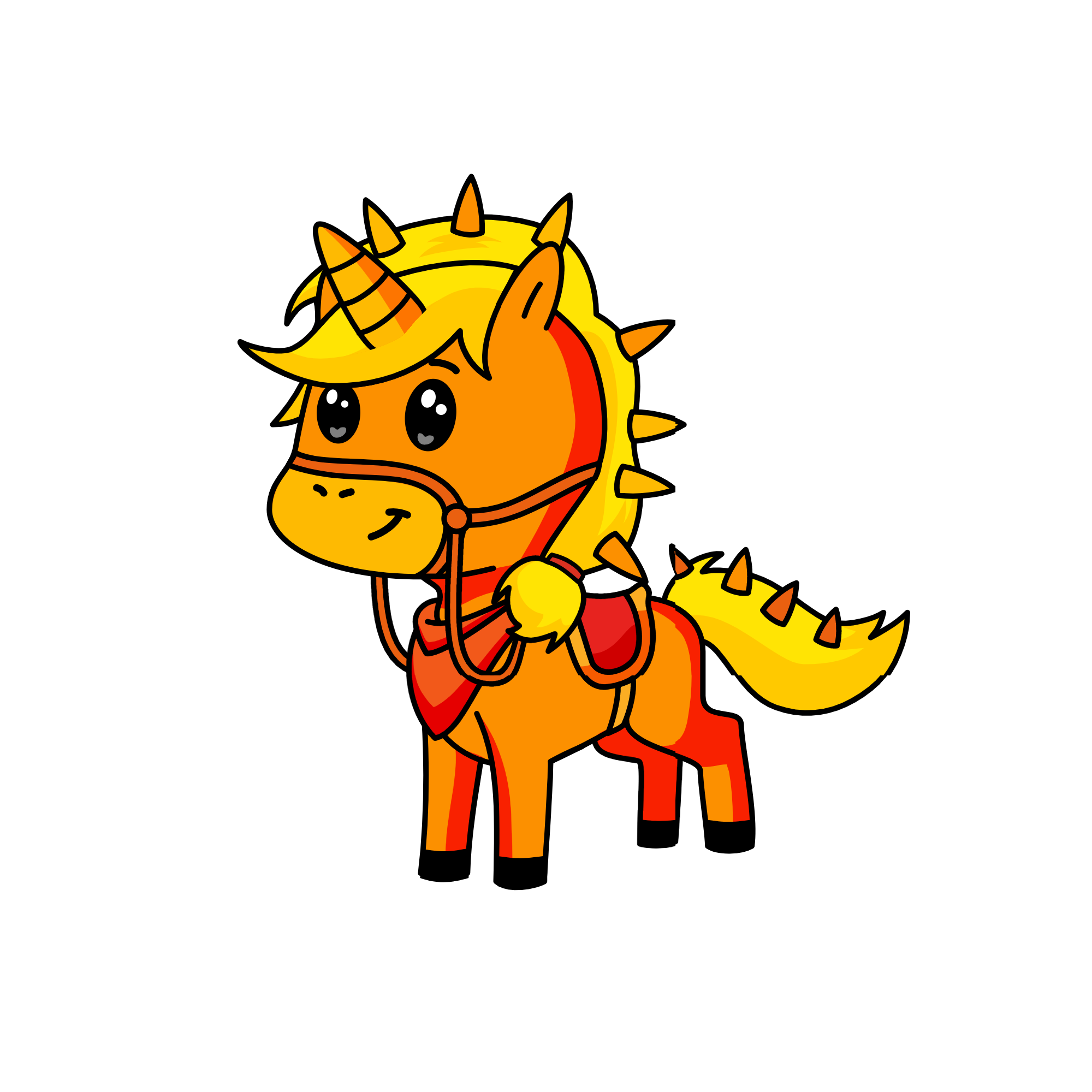 mr.s orange, the unicorn