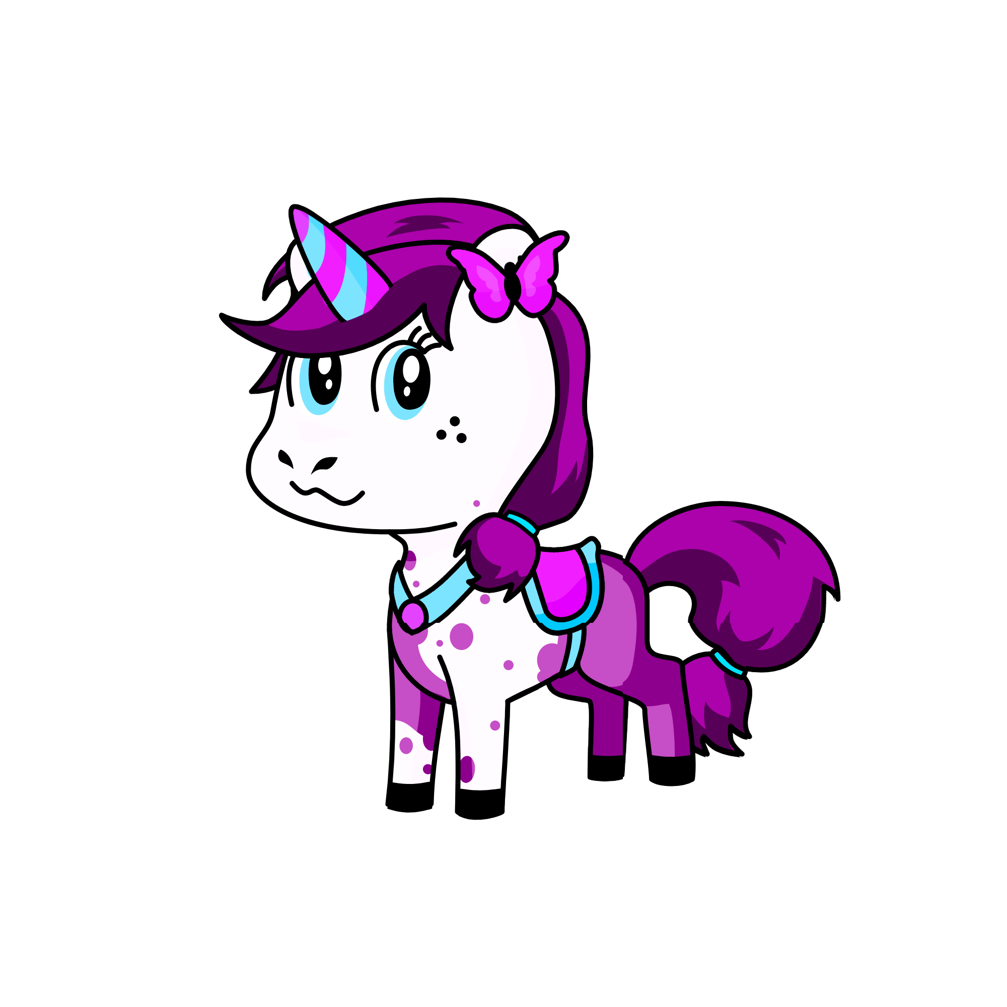 Stripes, the unicorn