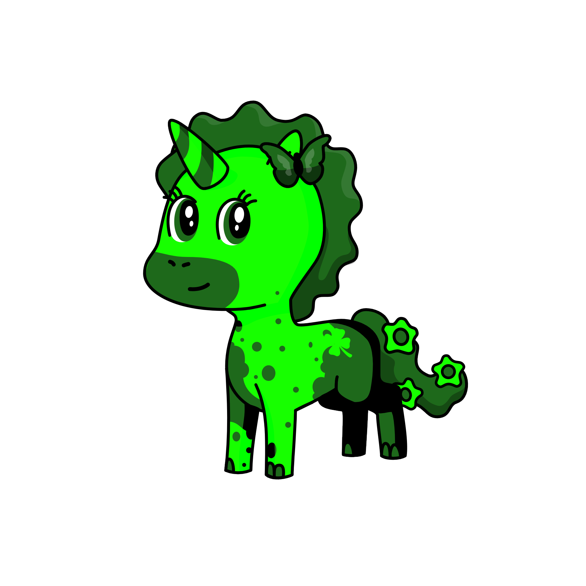 lucky, the unicorn