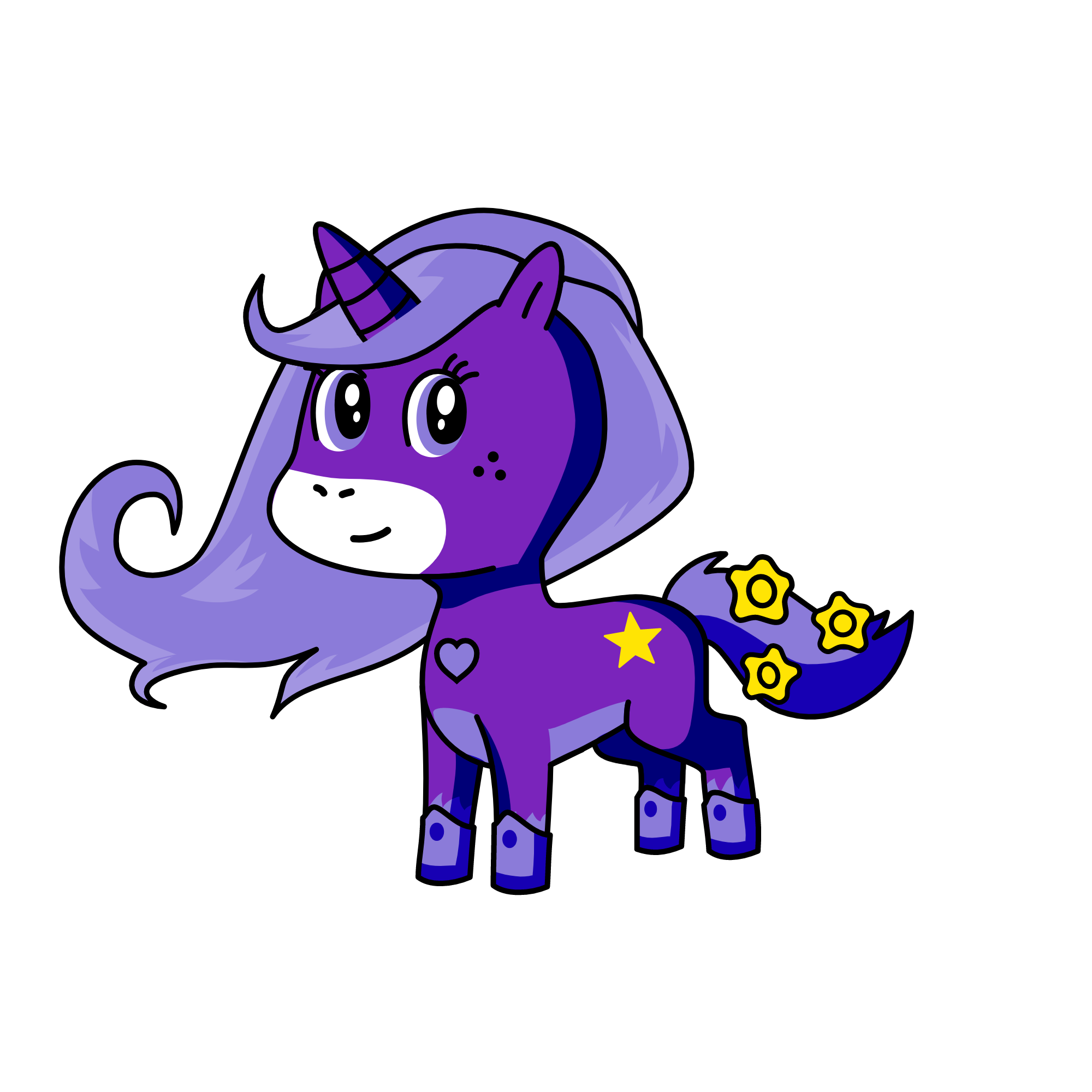 Luna, the unicorn