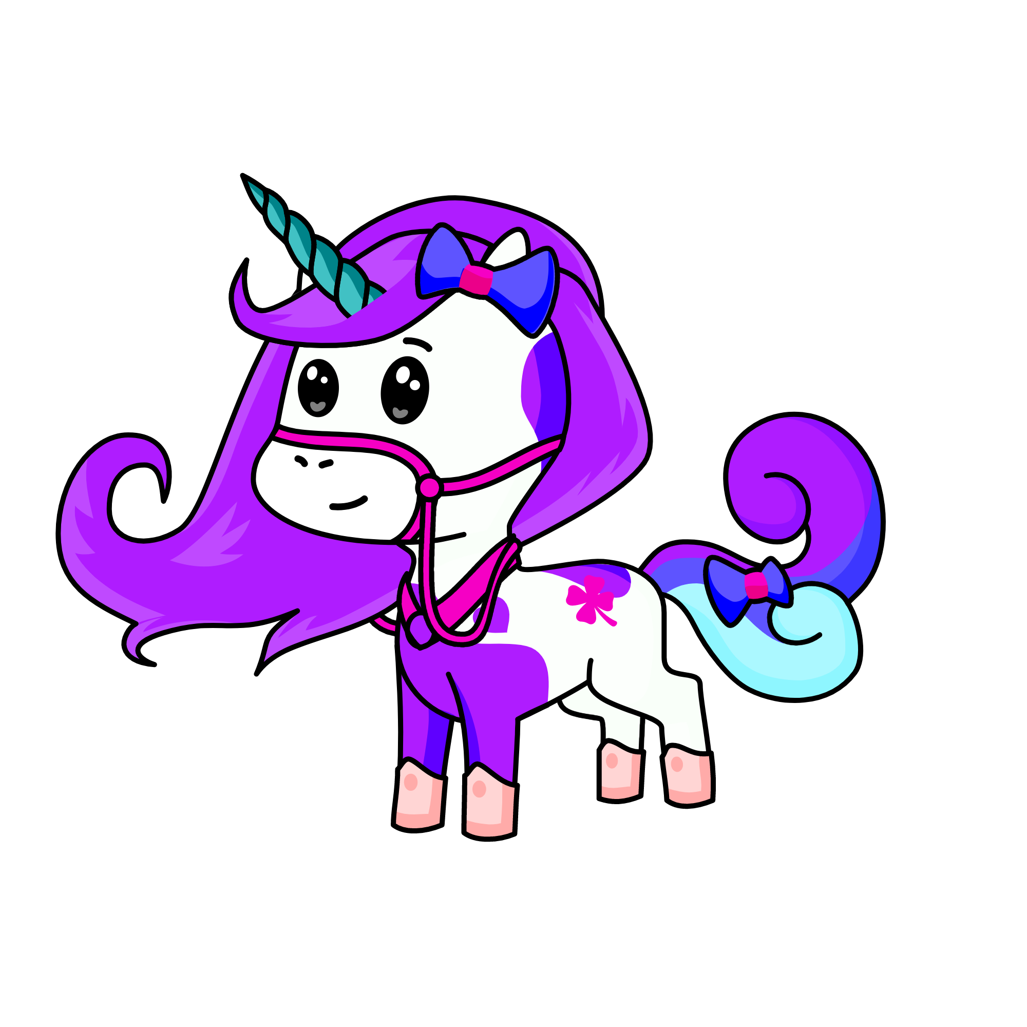 Gold, the unicorn
