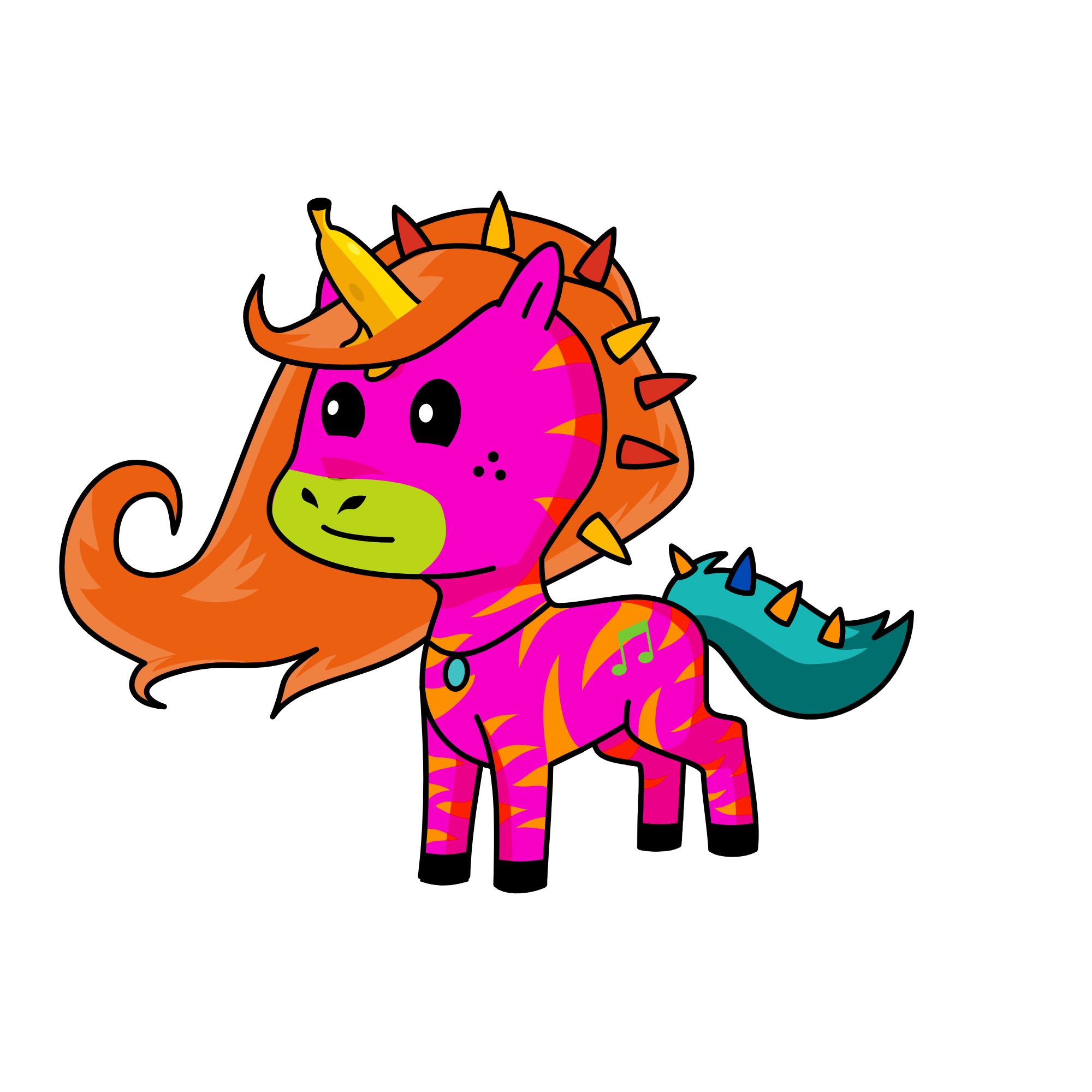 bok gibi oldu, the unicorn