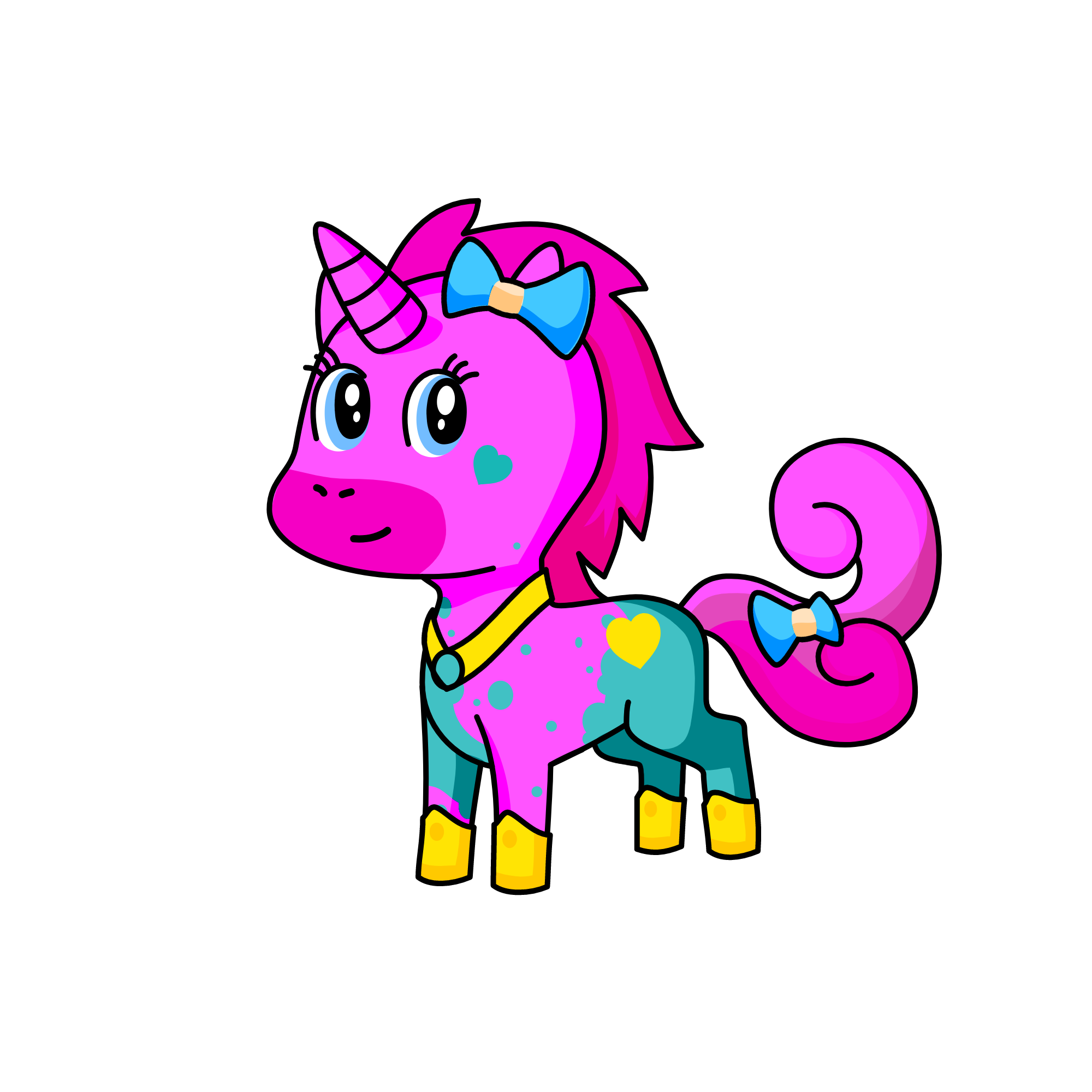 Pinkie Pie, the unicorn