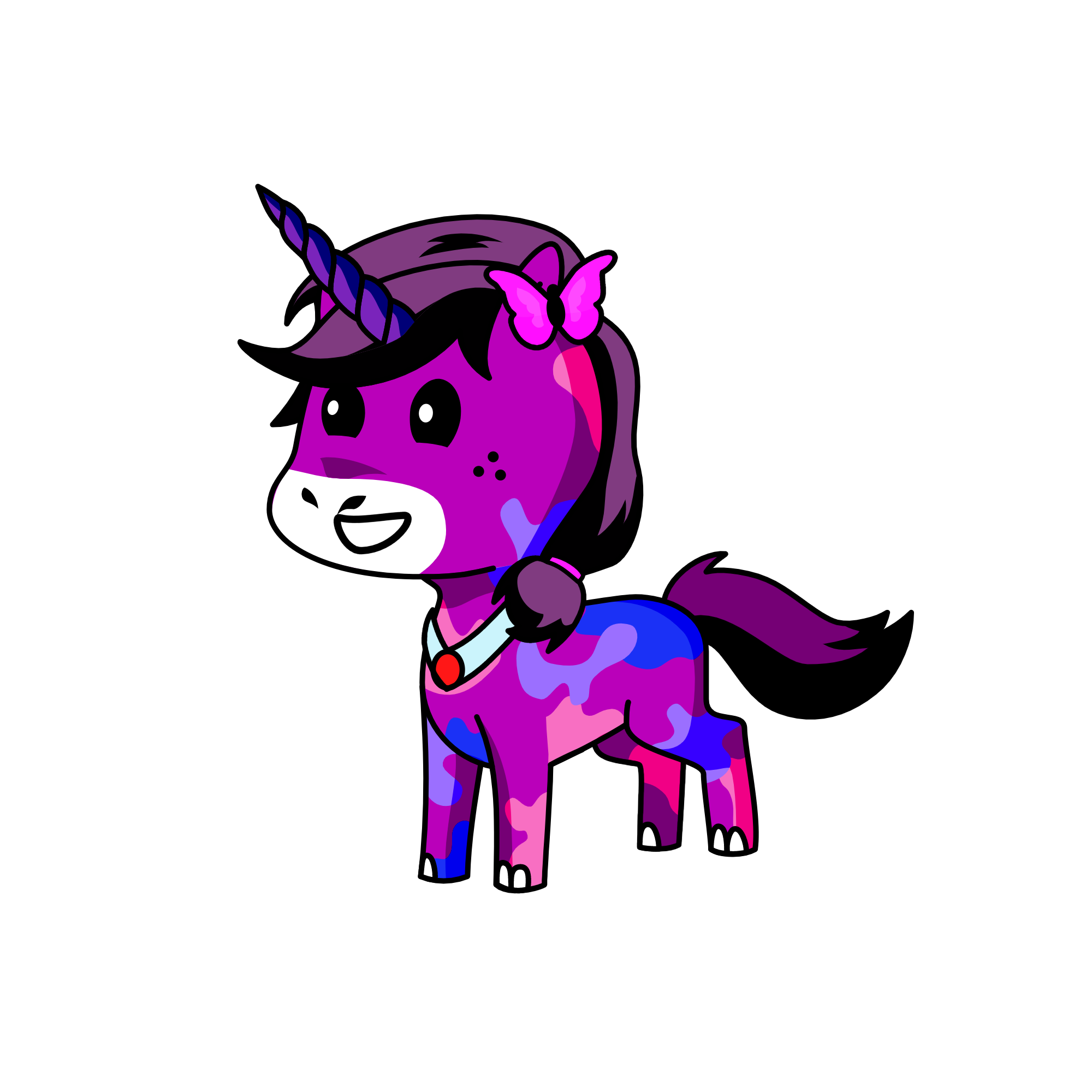 Nerd Girl, the unicorn