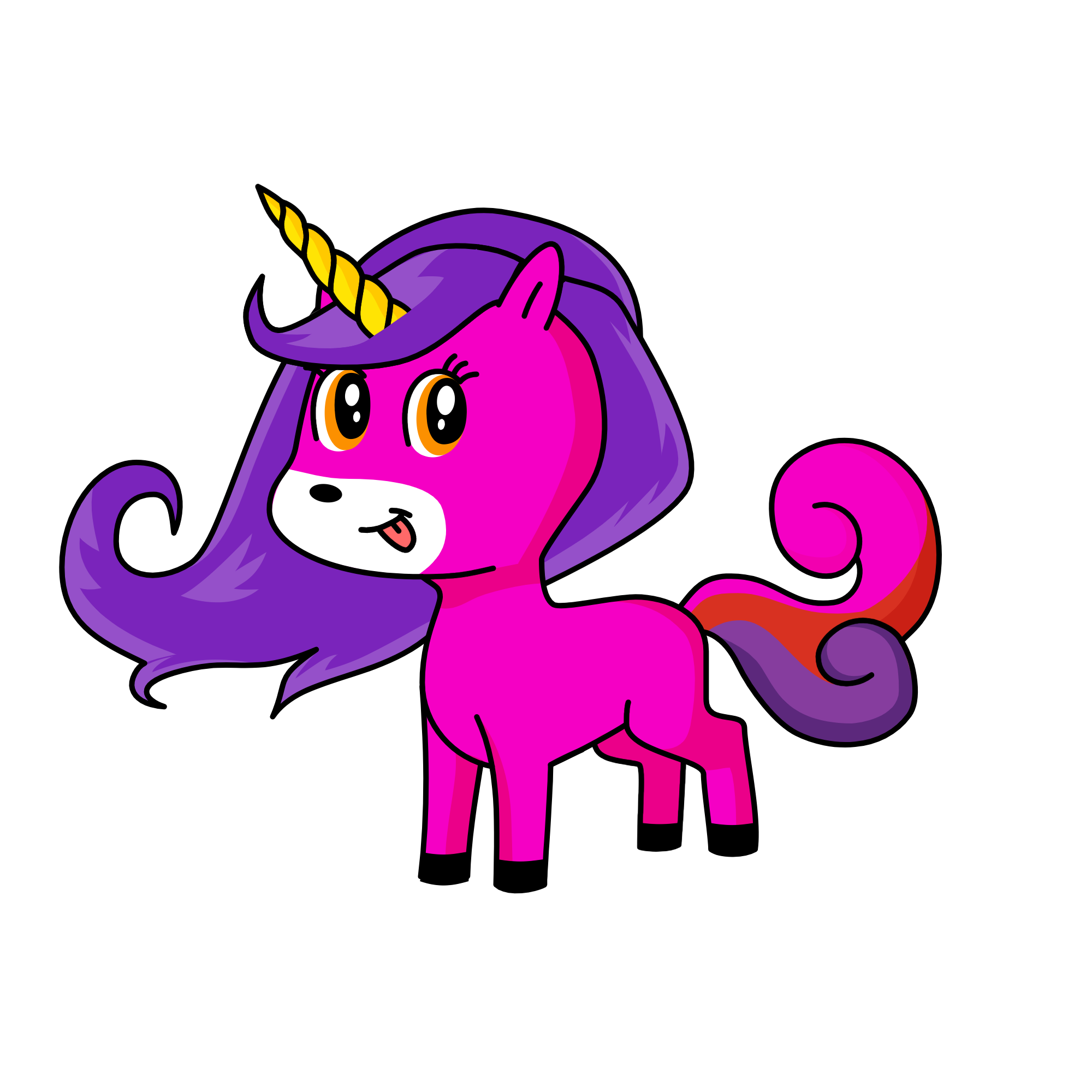 Unicorny, the unicorn