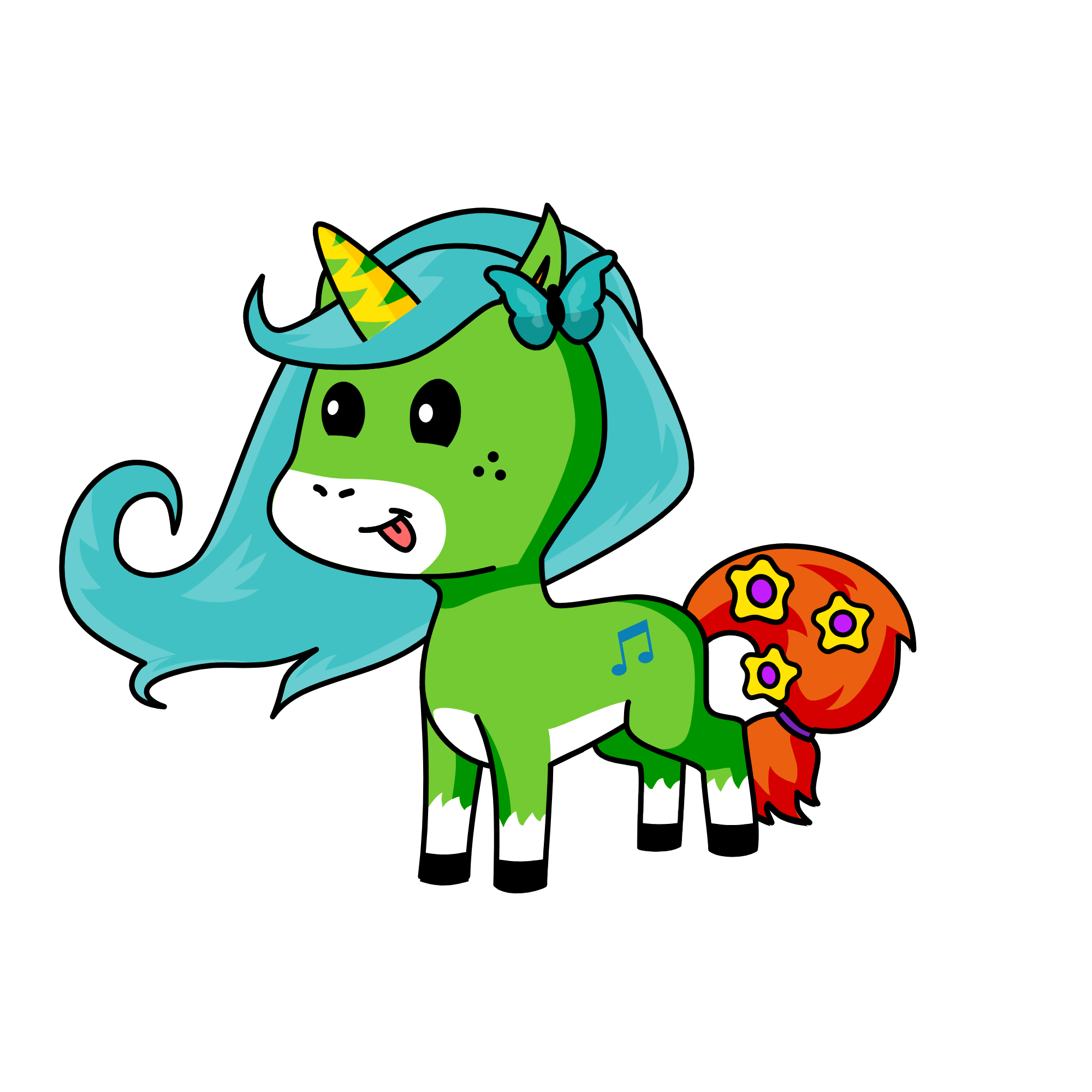 sparkle, the unicorn