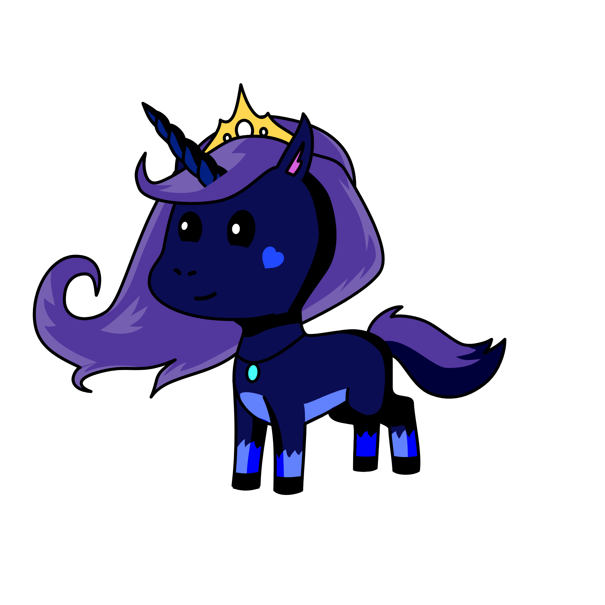 Moonswift of Nightshade, the unicorn
