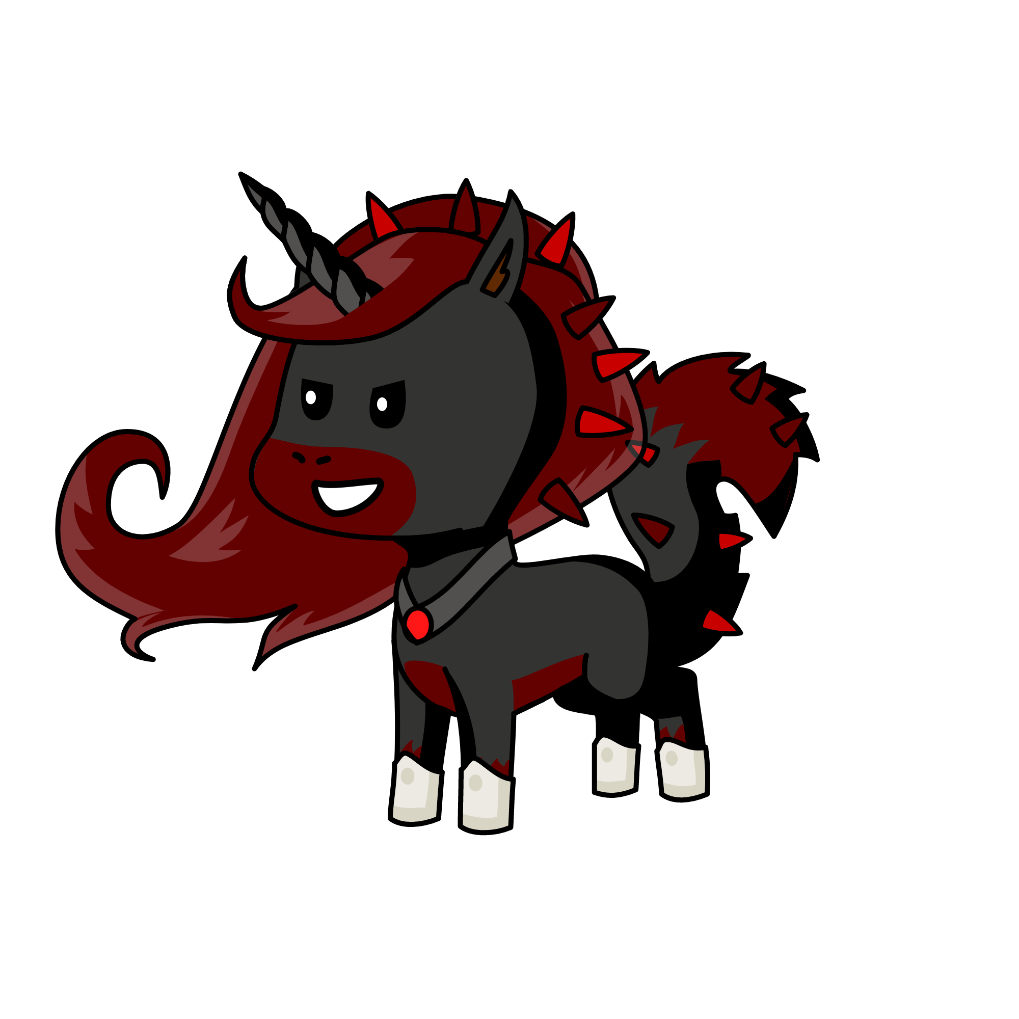 Demon, the unicorn