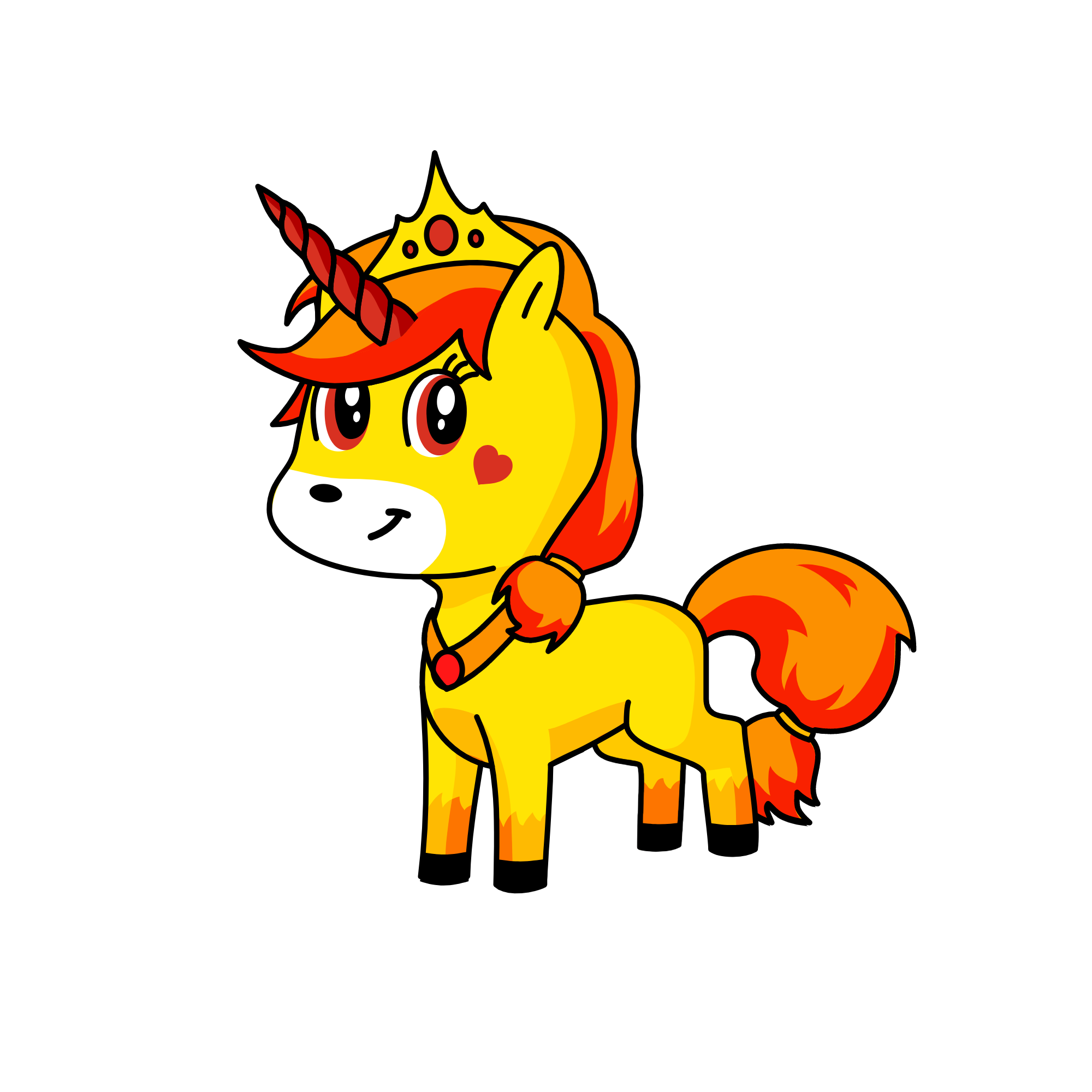 Sunny Sunshine, the unicorn