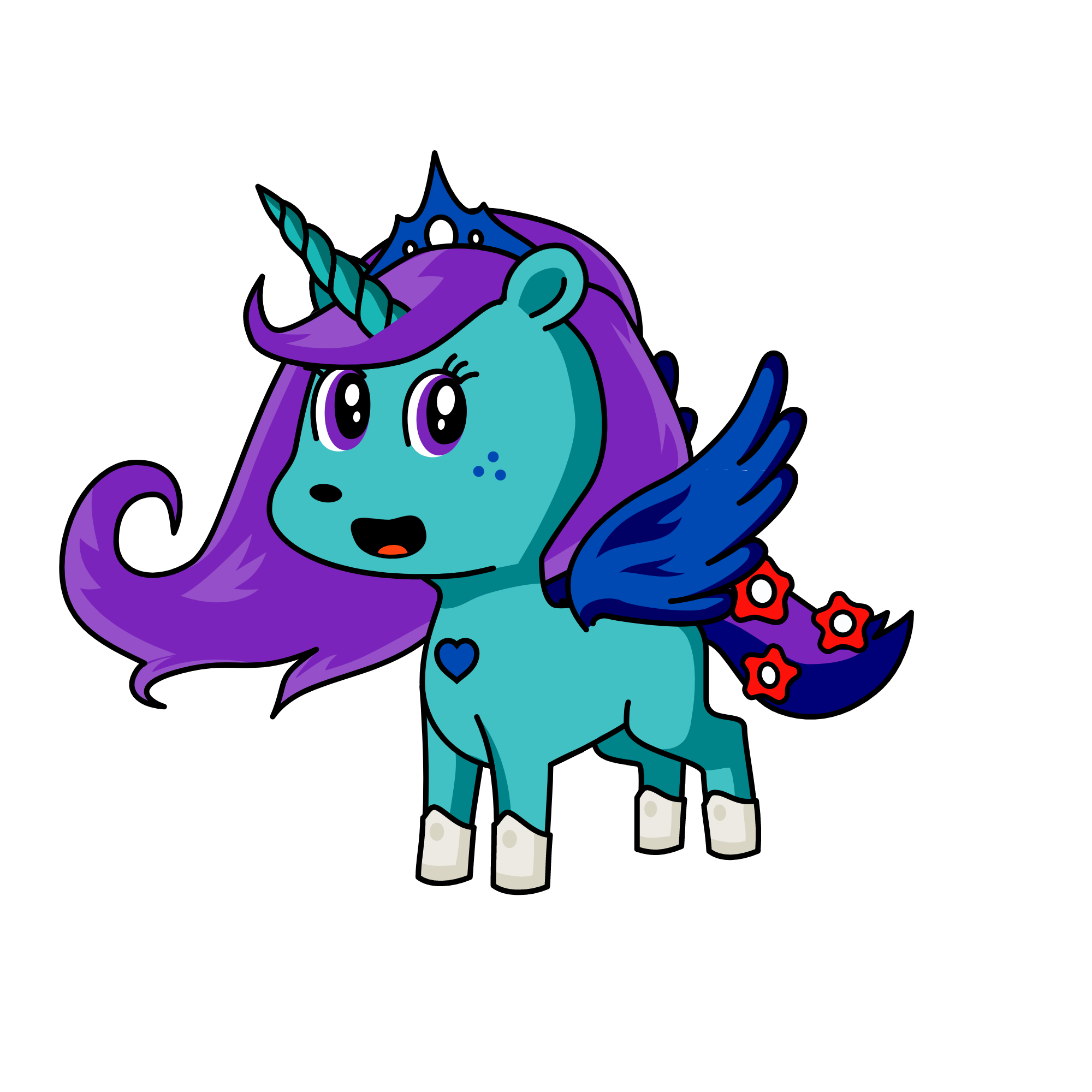 bella, the unicorn