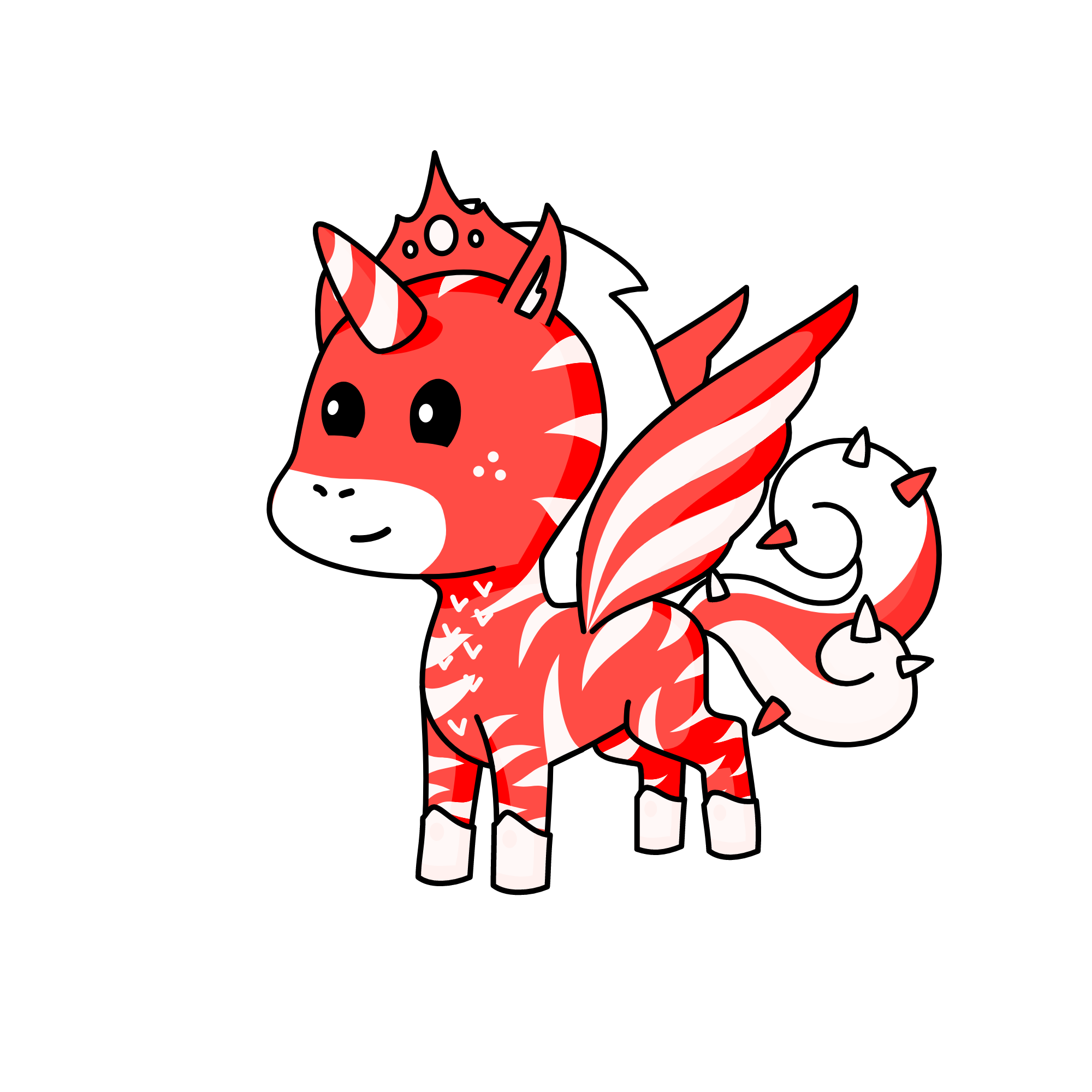 candycane princess, the unicorn