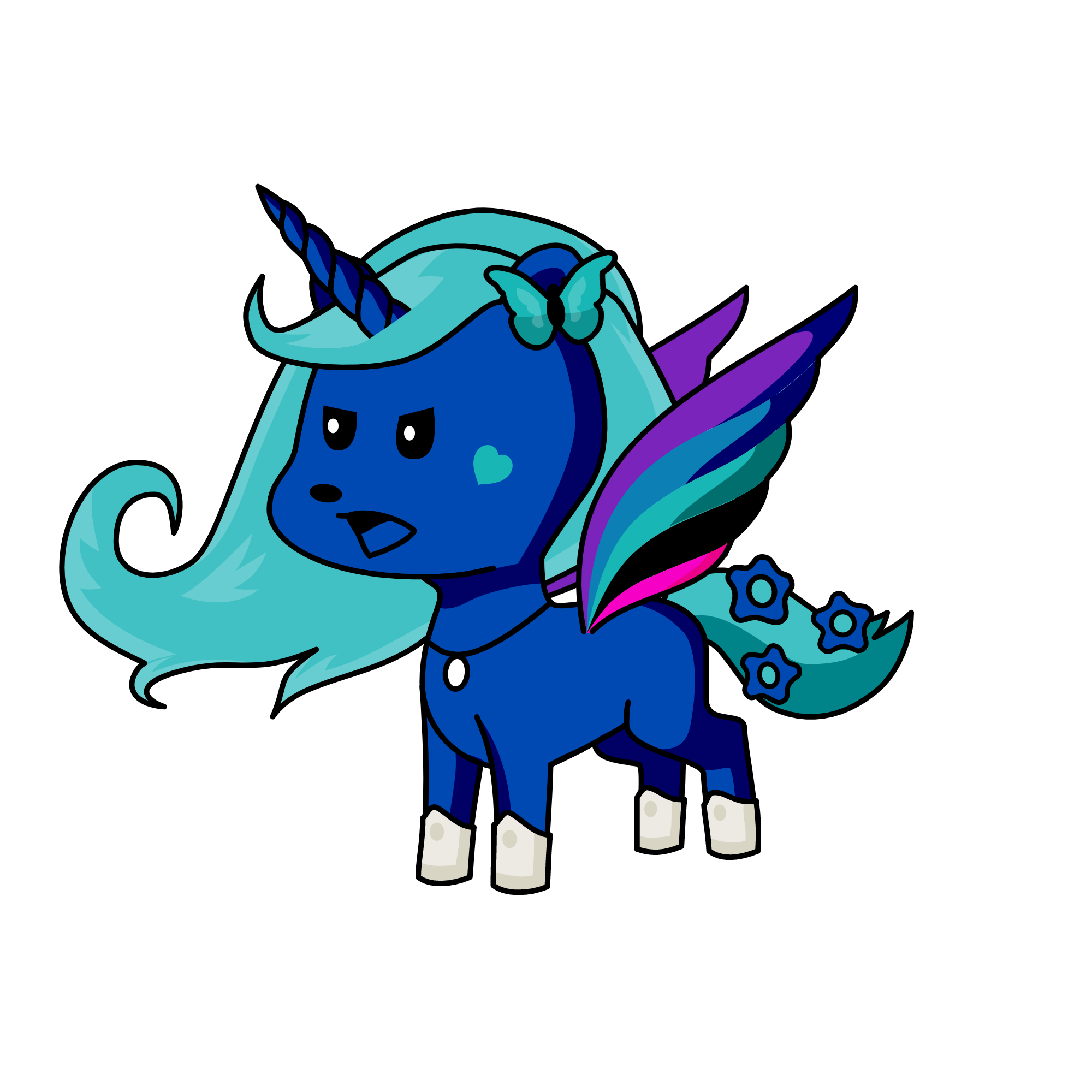 Kelly/Mad, the unicorn