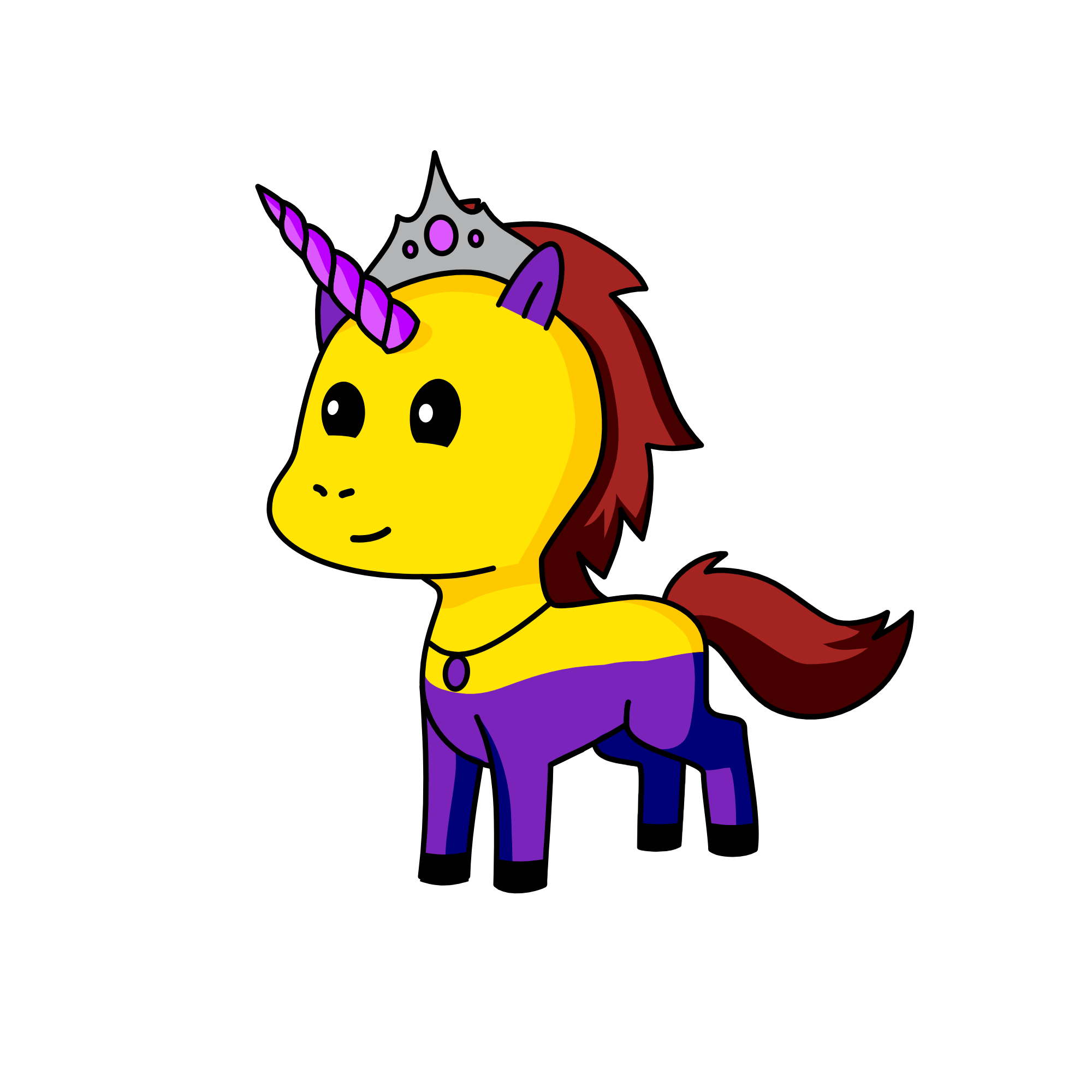 Sofia the first , the unicorn