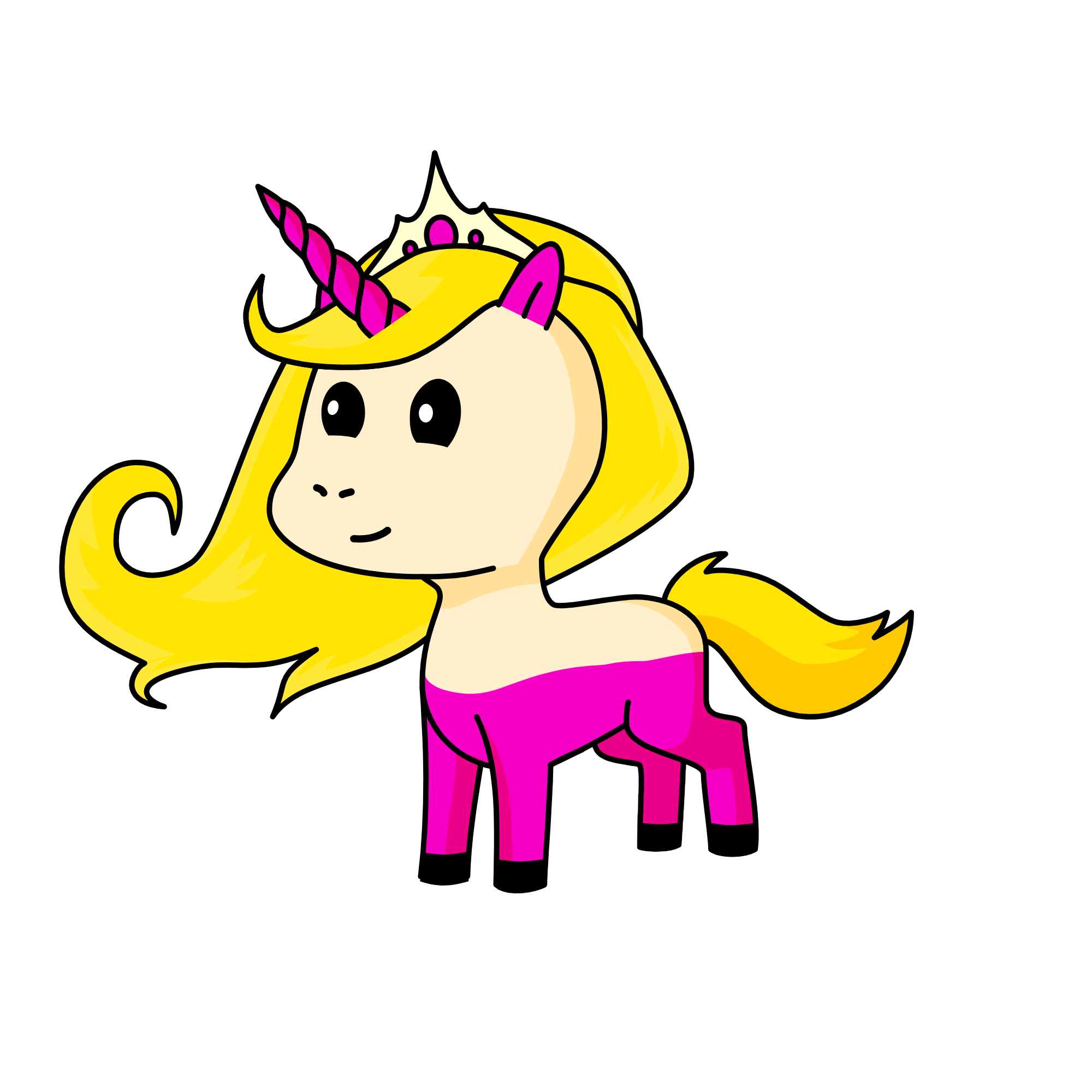 SLEEPING BEATY, the unicorn
