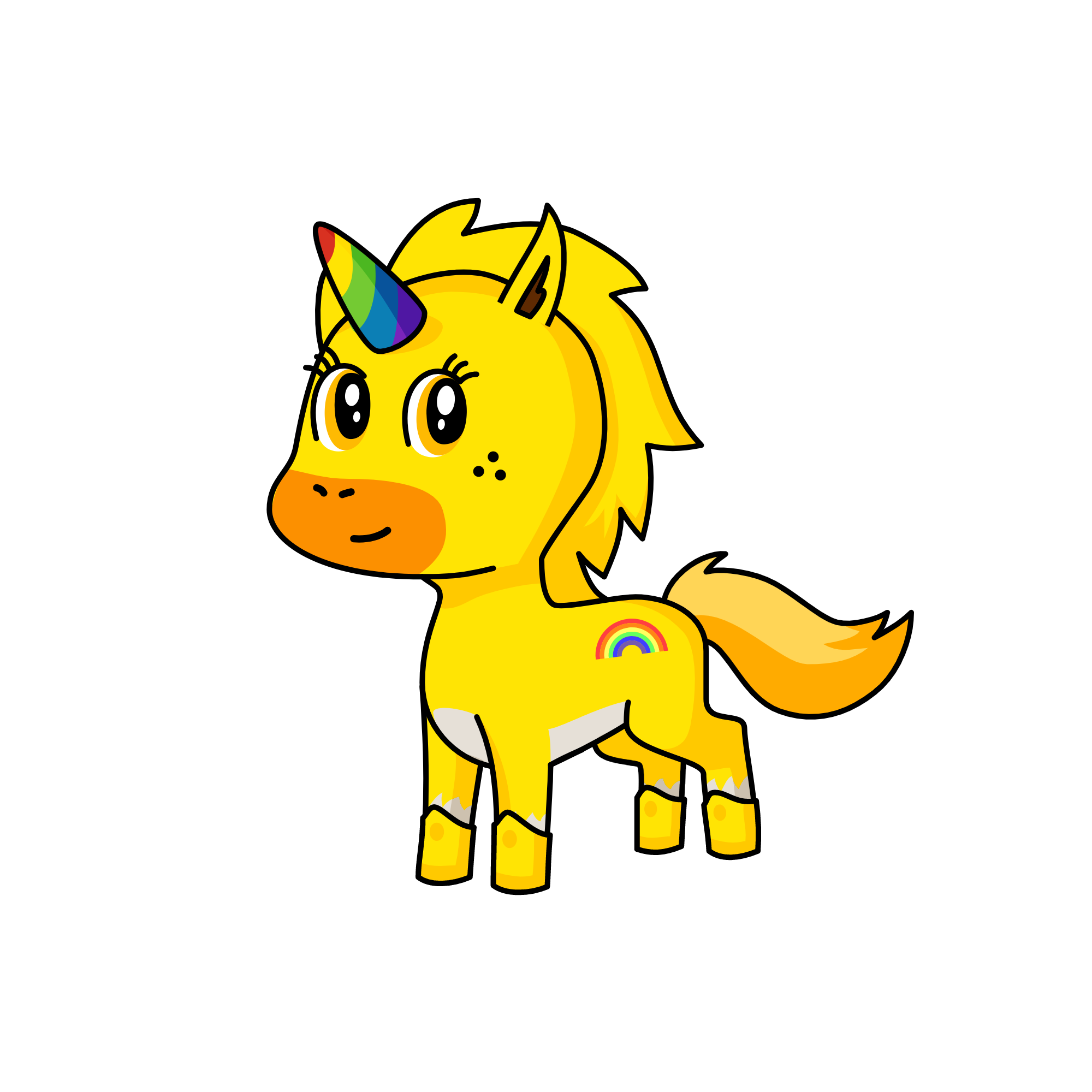 Blossom, the unicorn