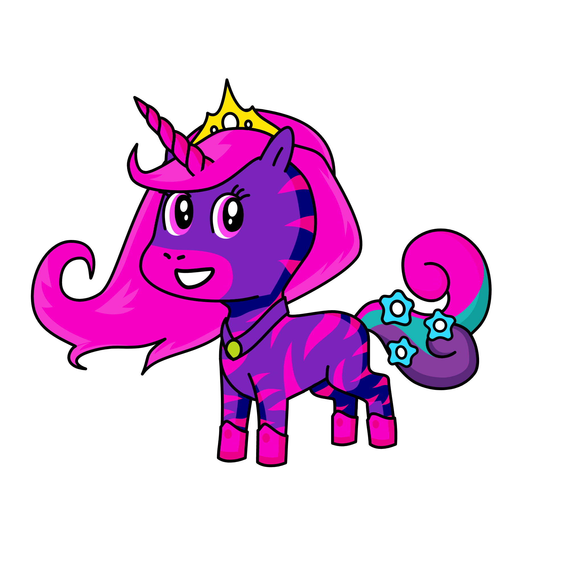 Beauty, the unicorn