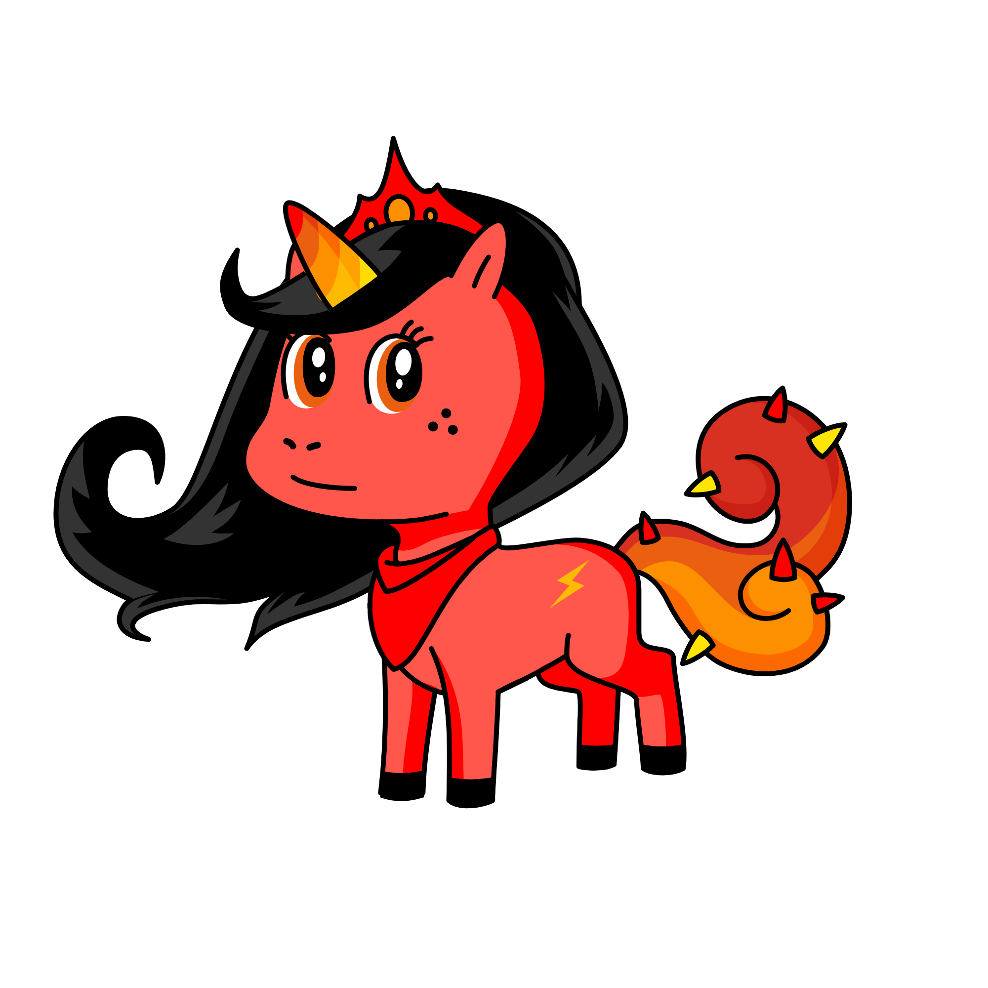 fire, the unicorn