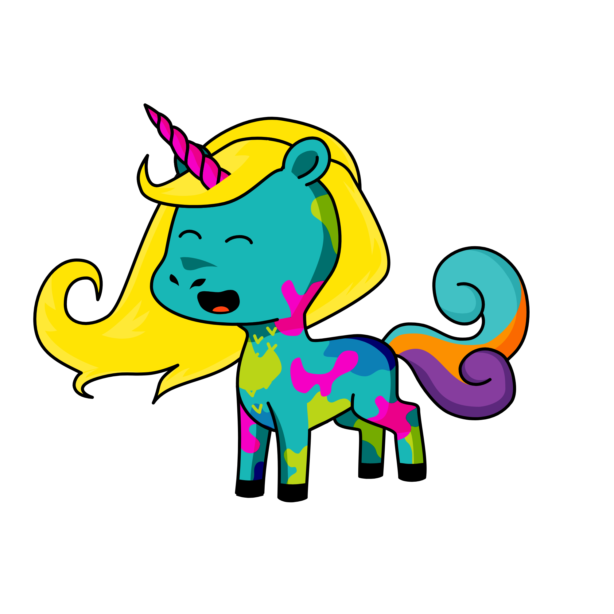 Allegra, the unicorn