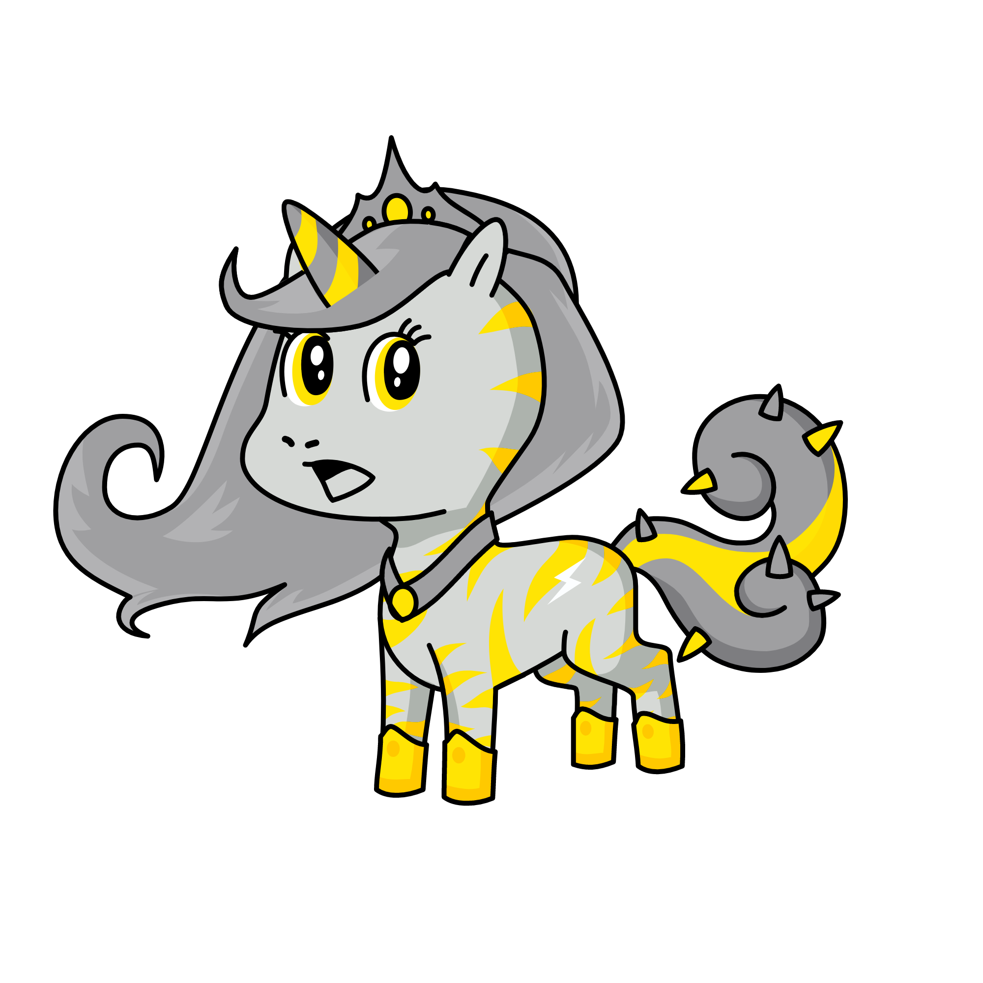 lighting , the unicorn