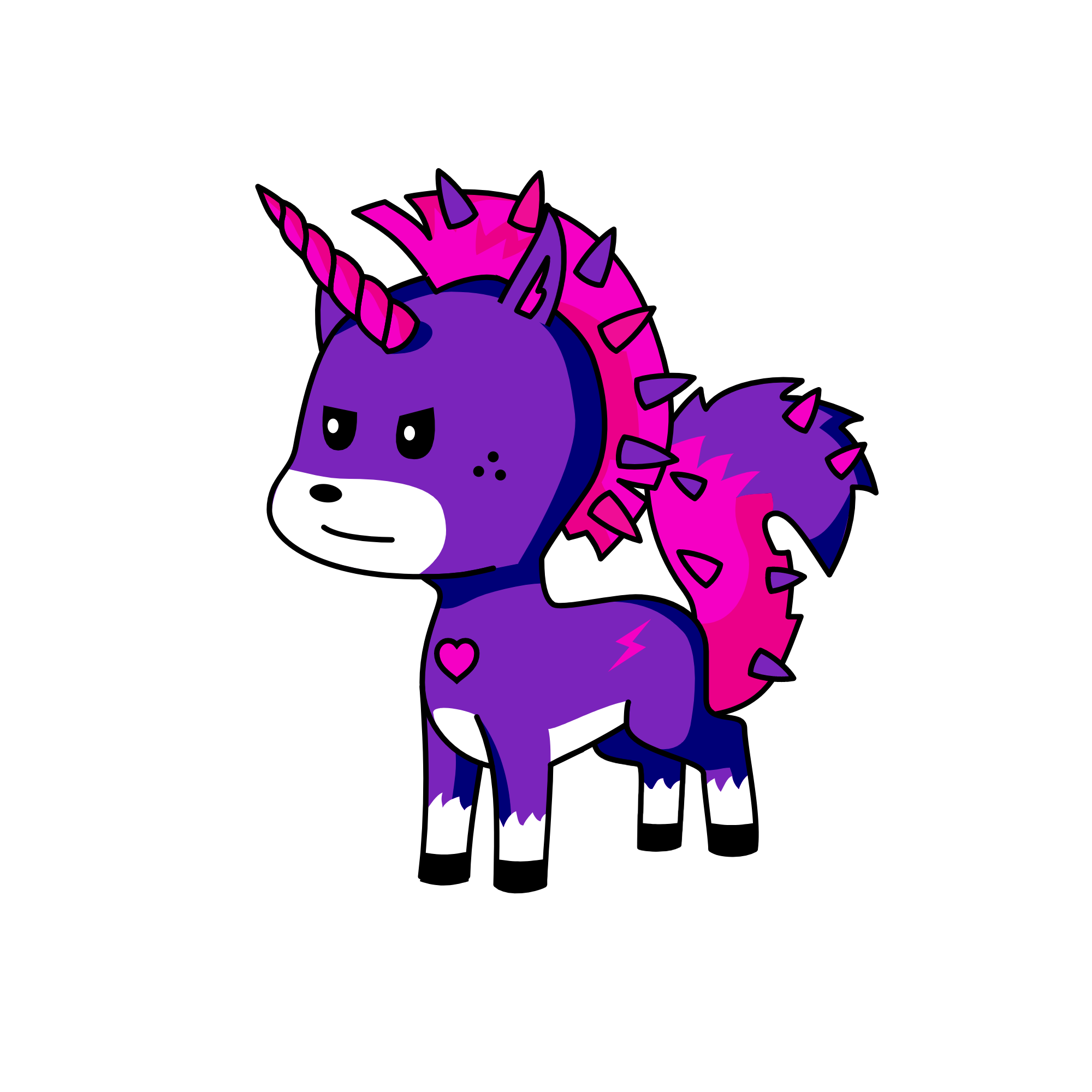 Cassadie, the unicorn