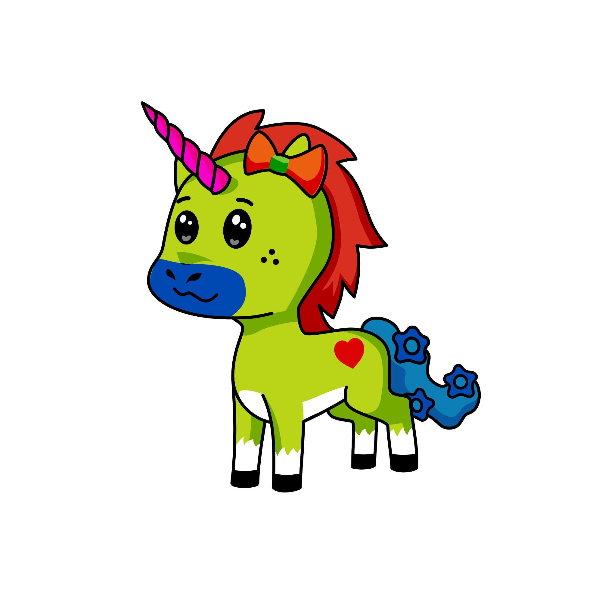 bfgqhvguvqe, the unicorn