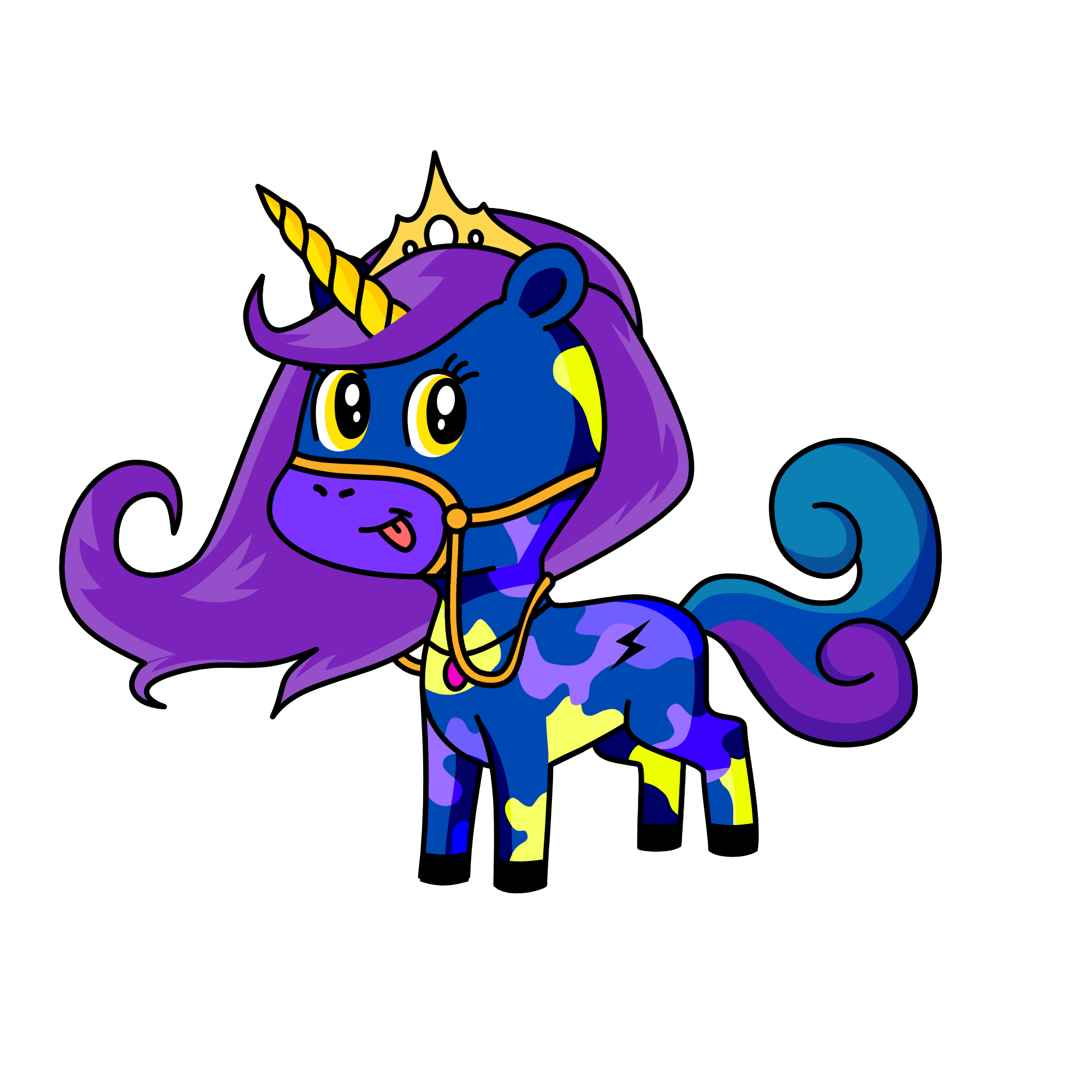 Twistie, the unicorn