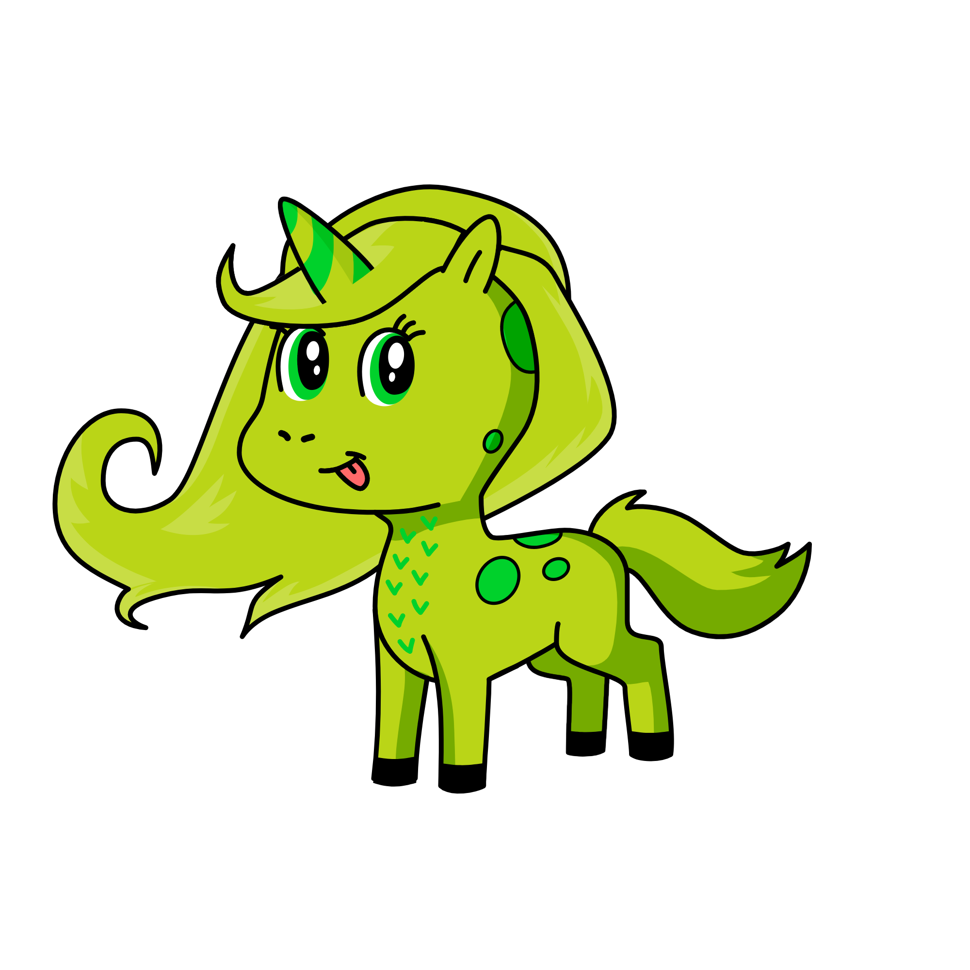 pickle , the unicorn