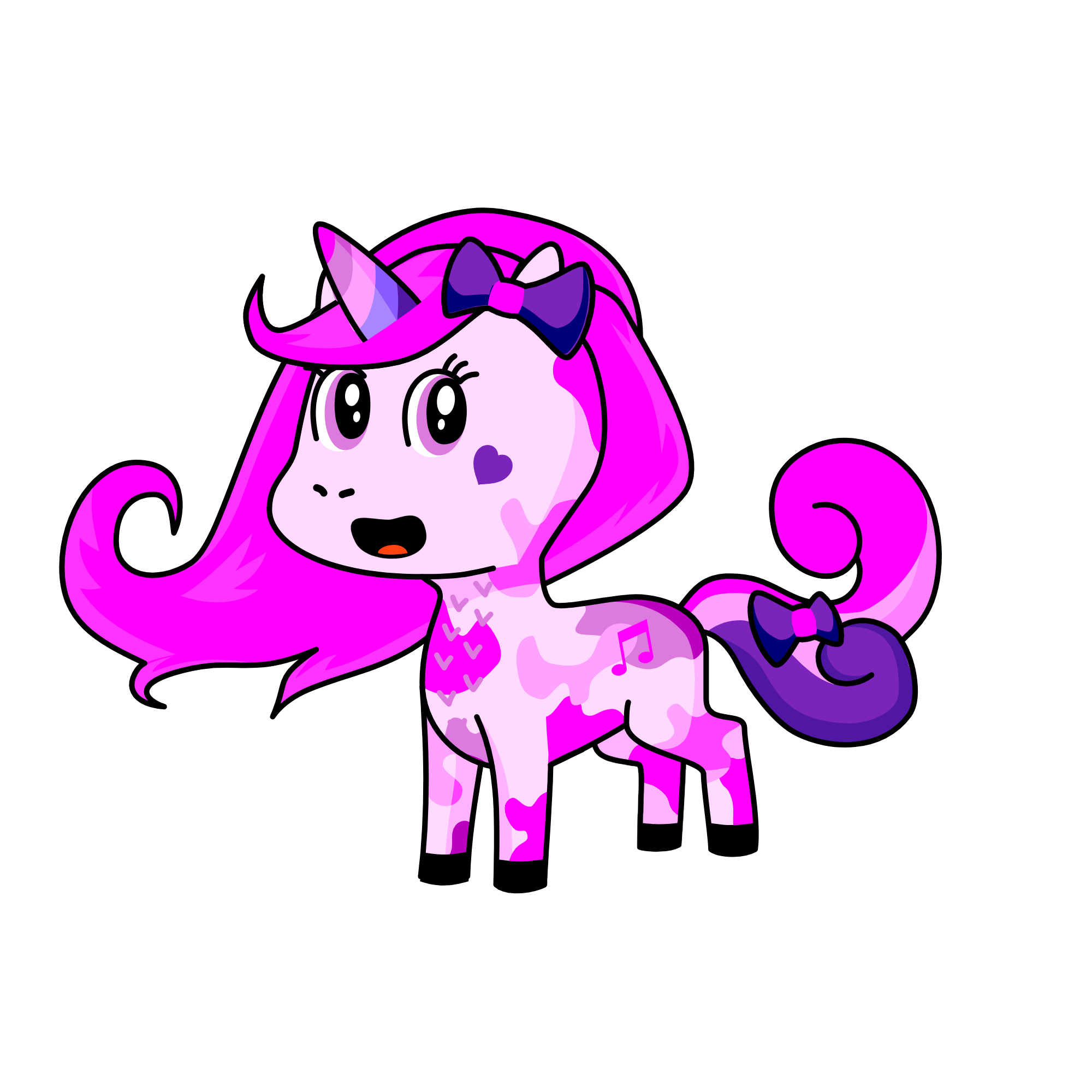 Poppy, the unicorn
