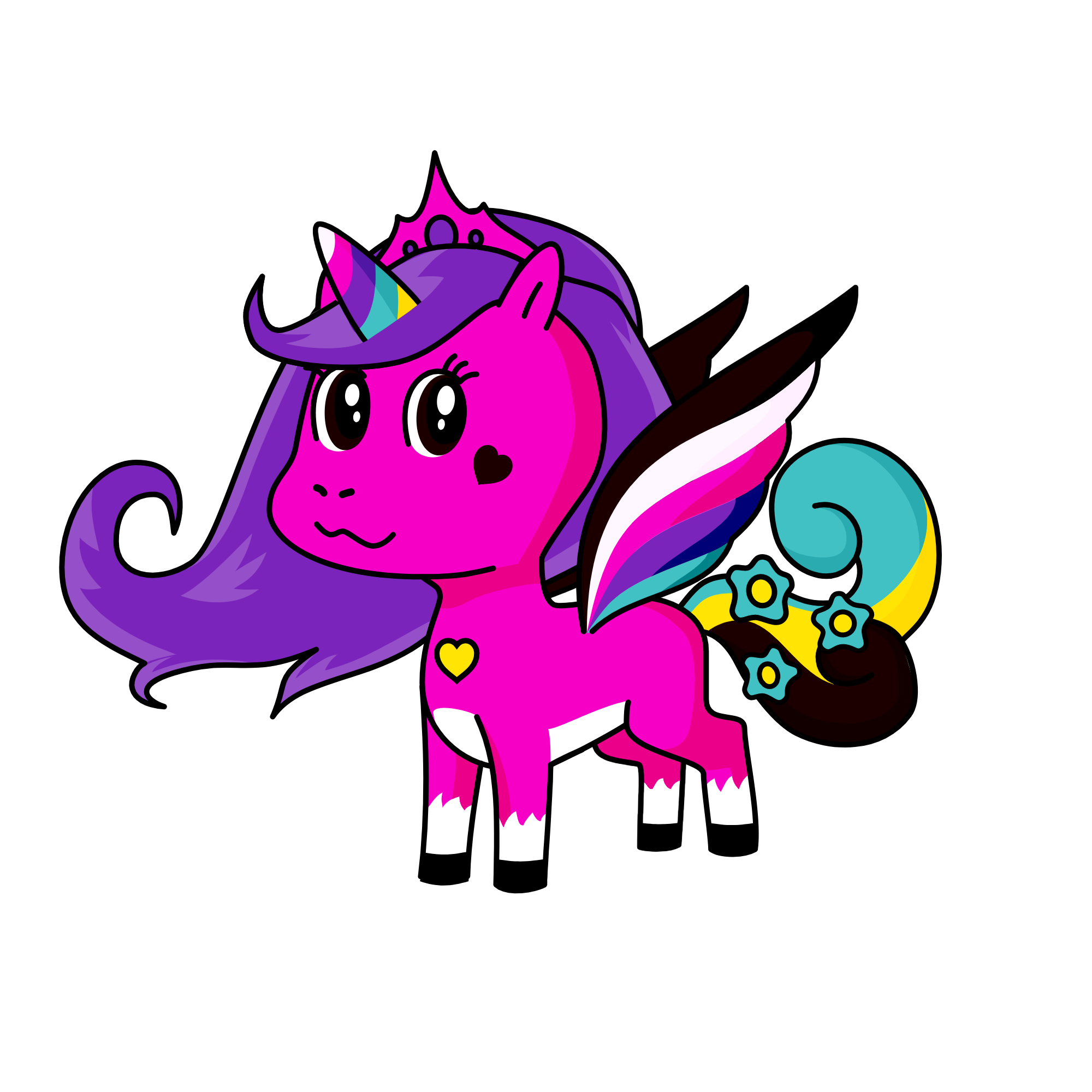 Petra, the unicorn