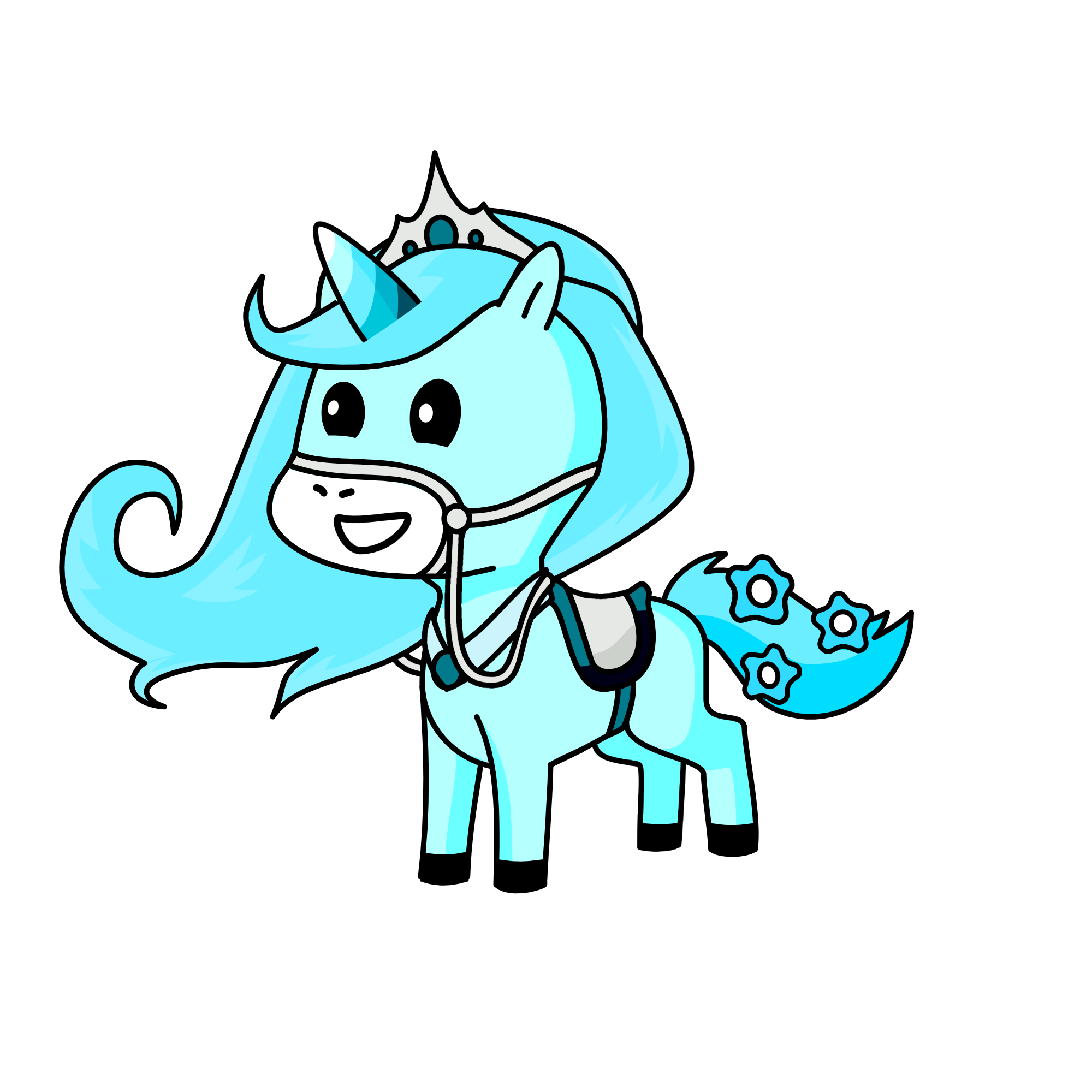 claowd, the unicorn