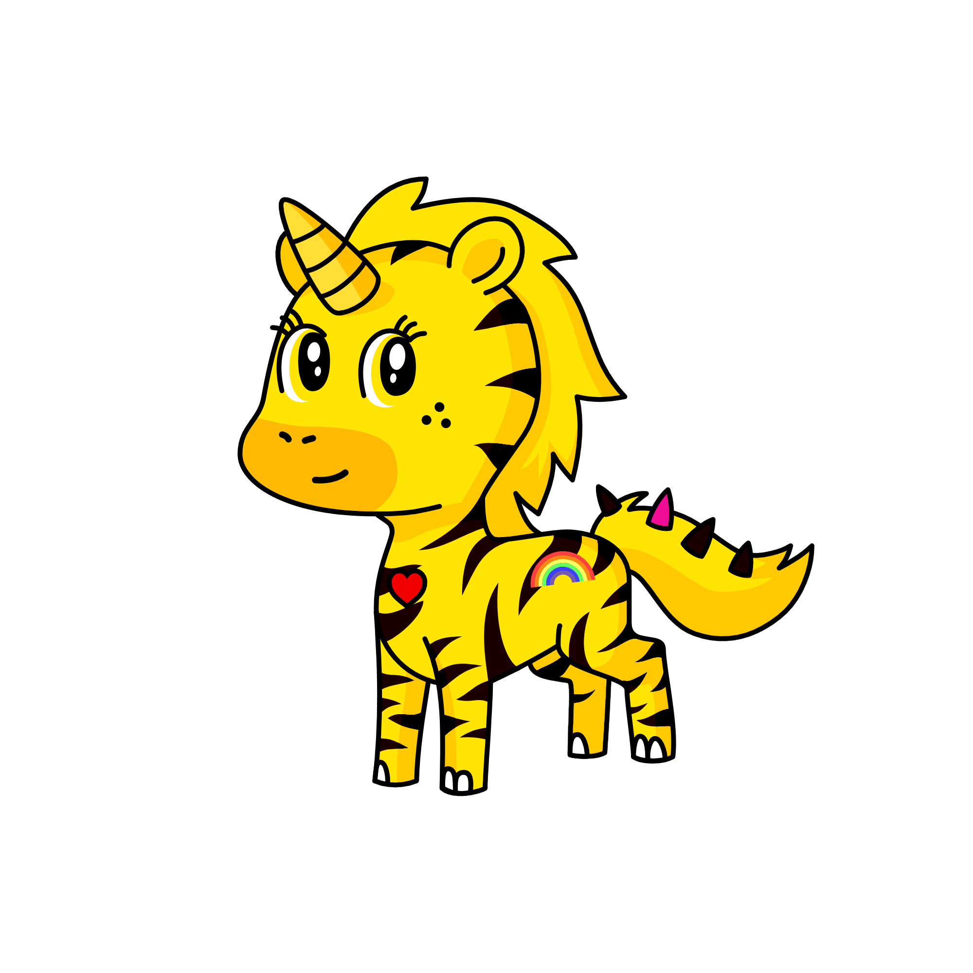 lightning, the unicorn