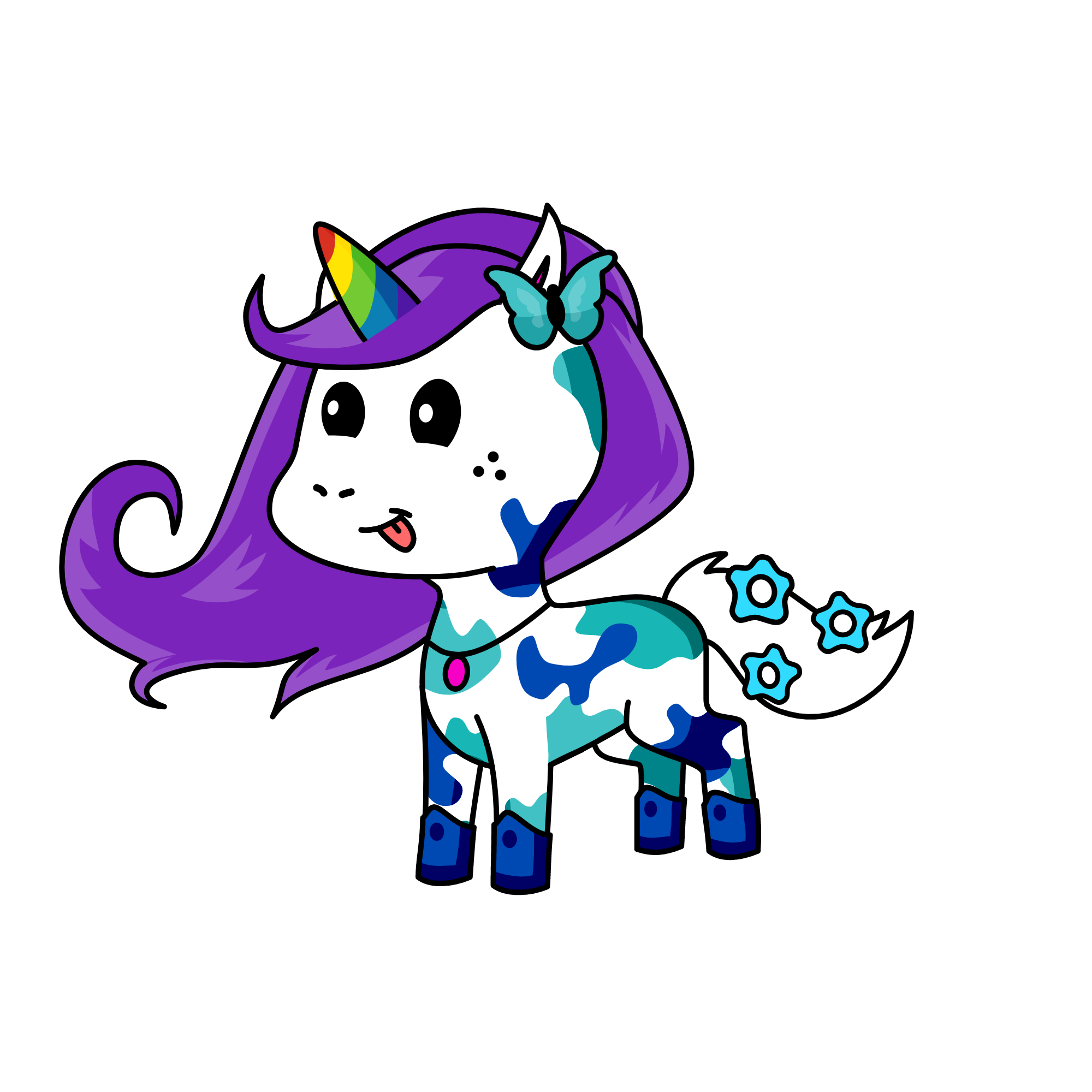 Lovely, the unicorn