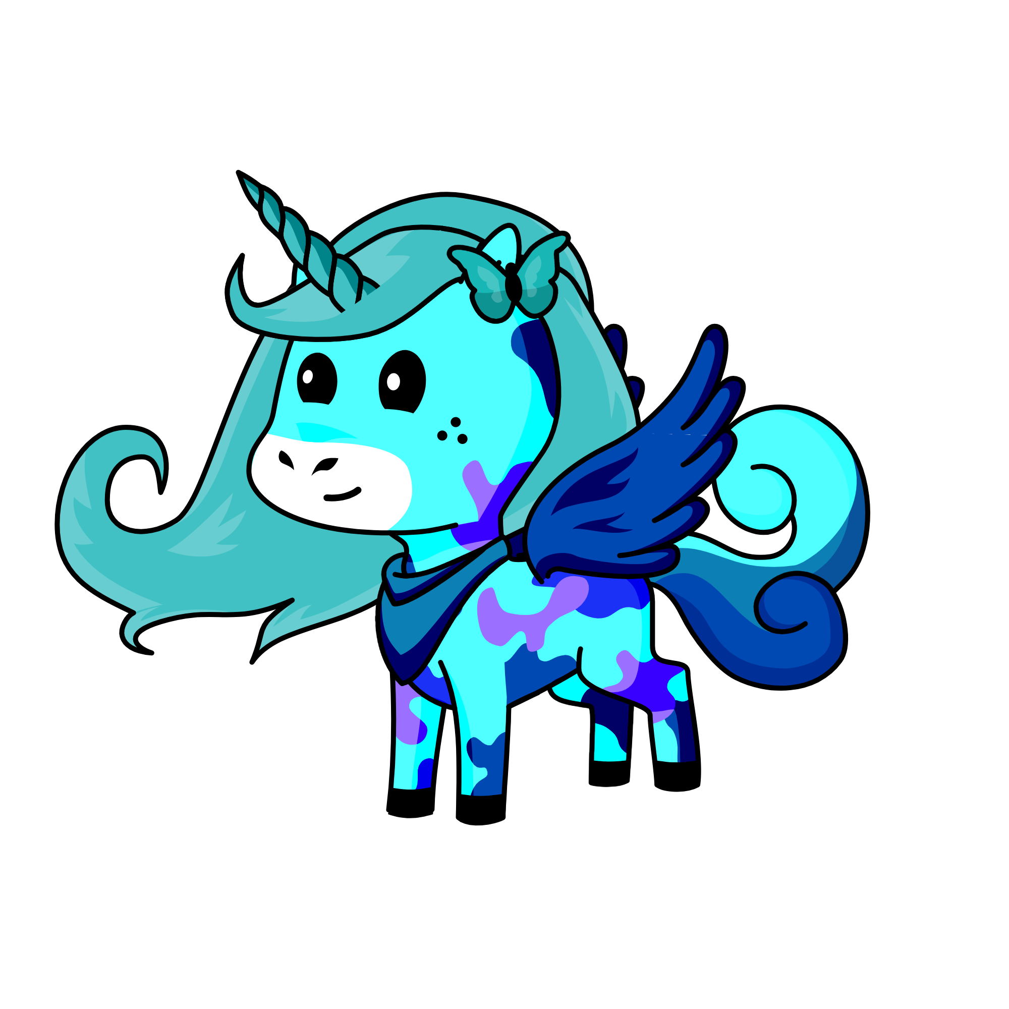 Kiddie, the unicorn