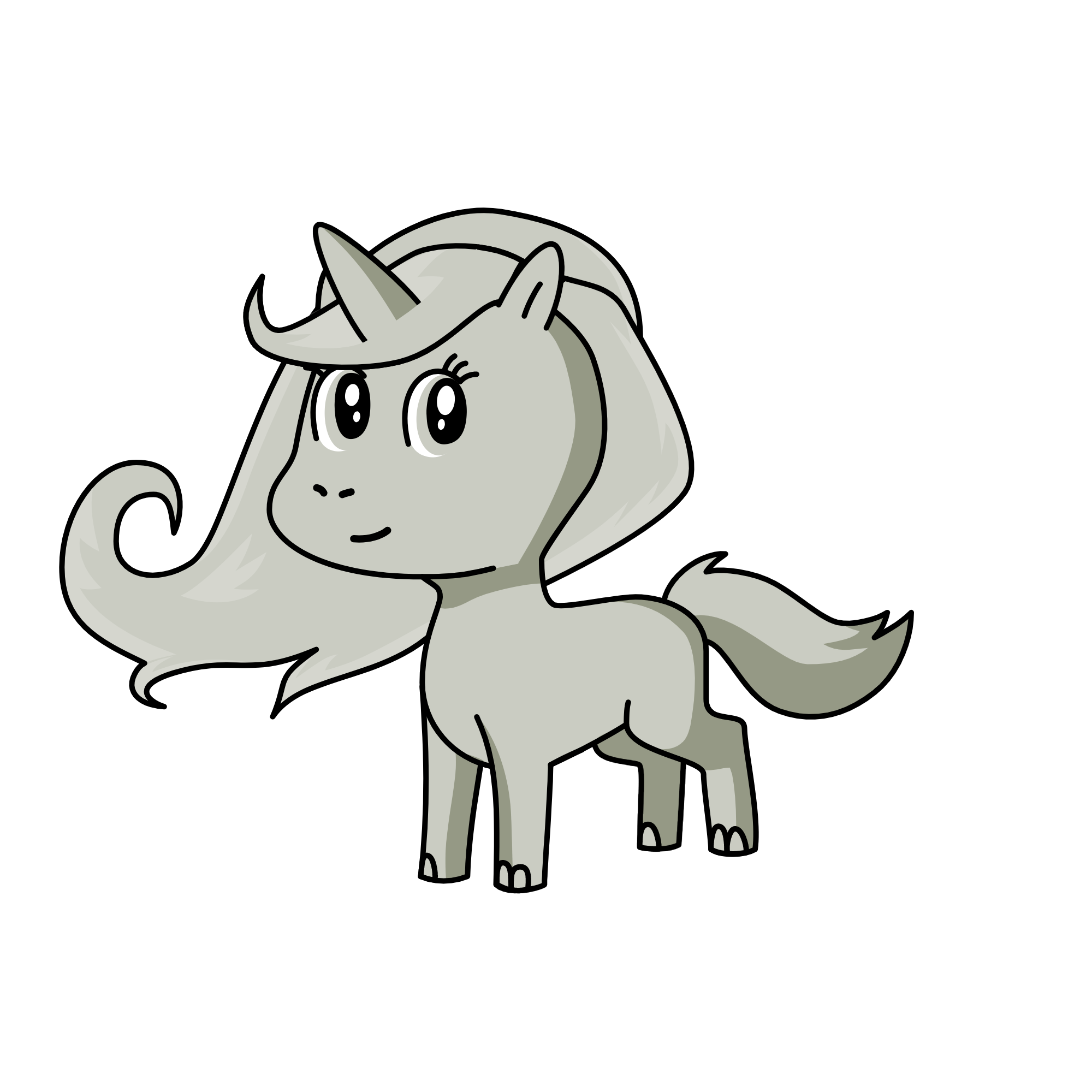 moon, the unicorn