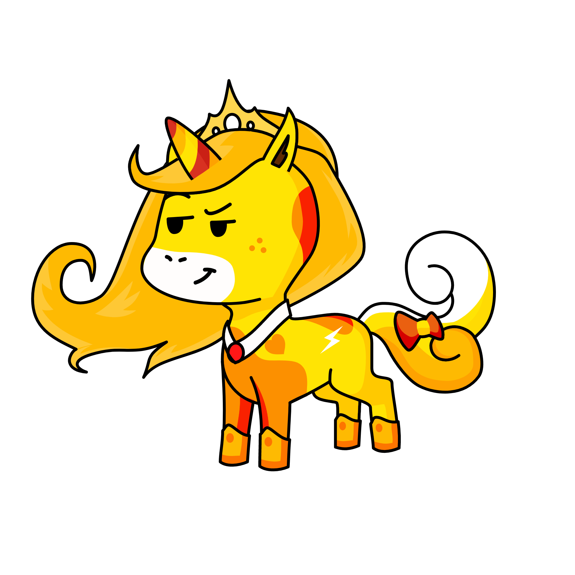 princess sunny , the unicorn