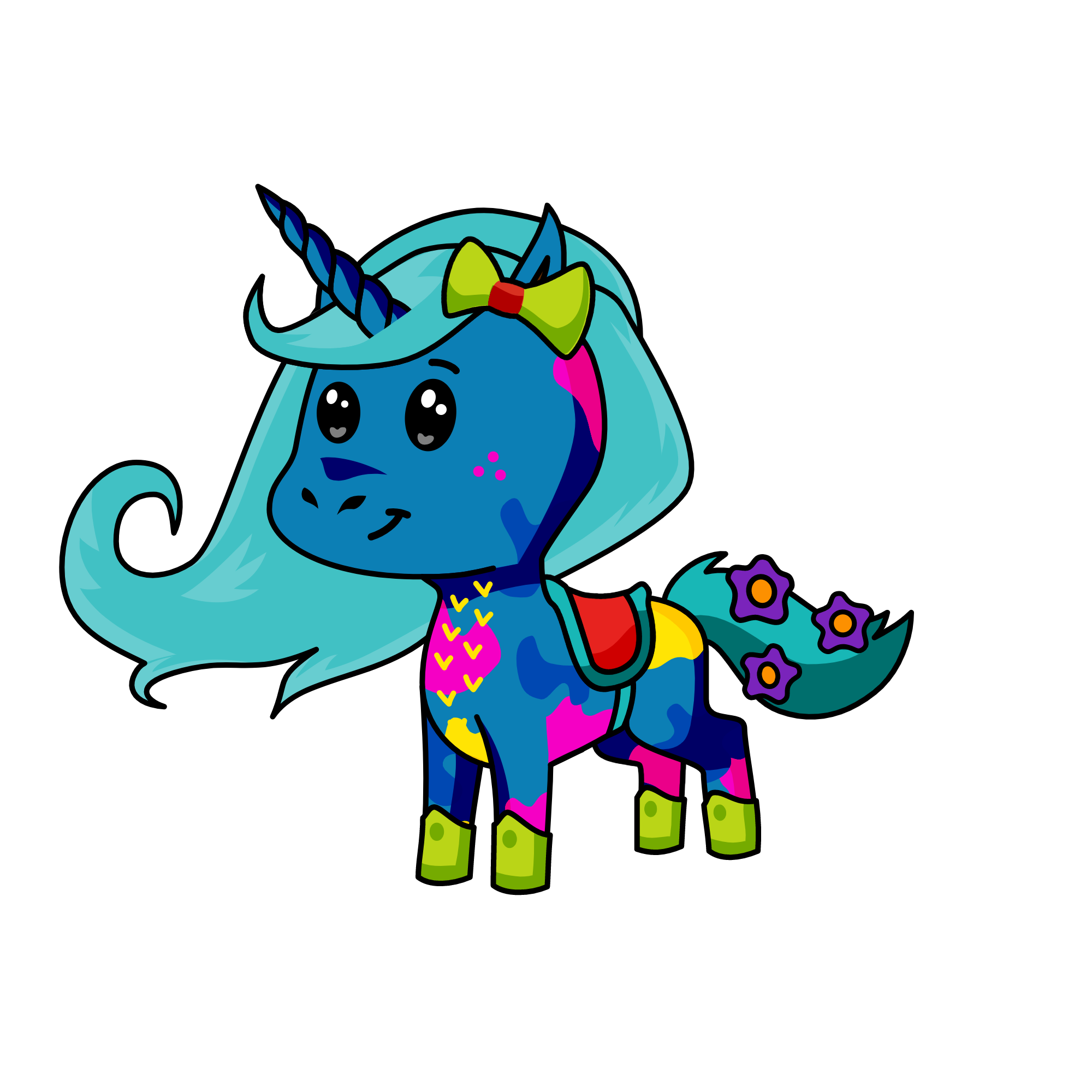 Sr. Monday ✌, the unicorn