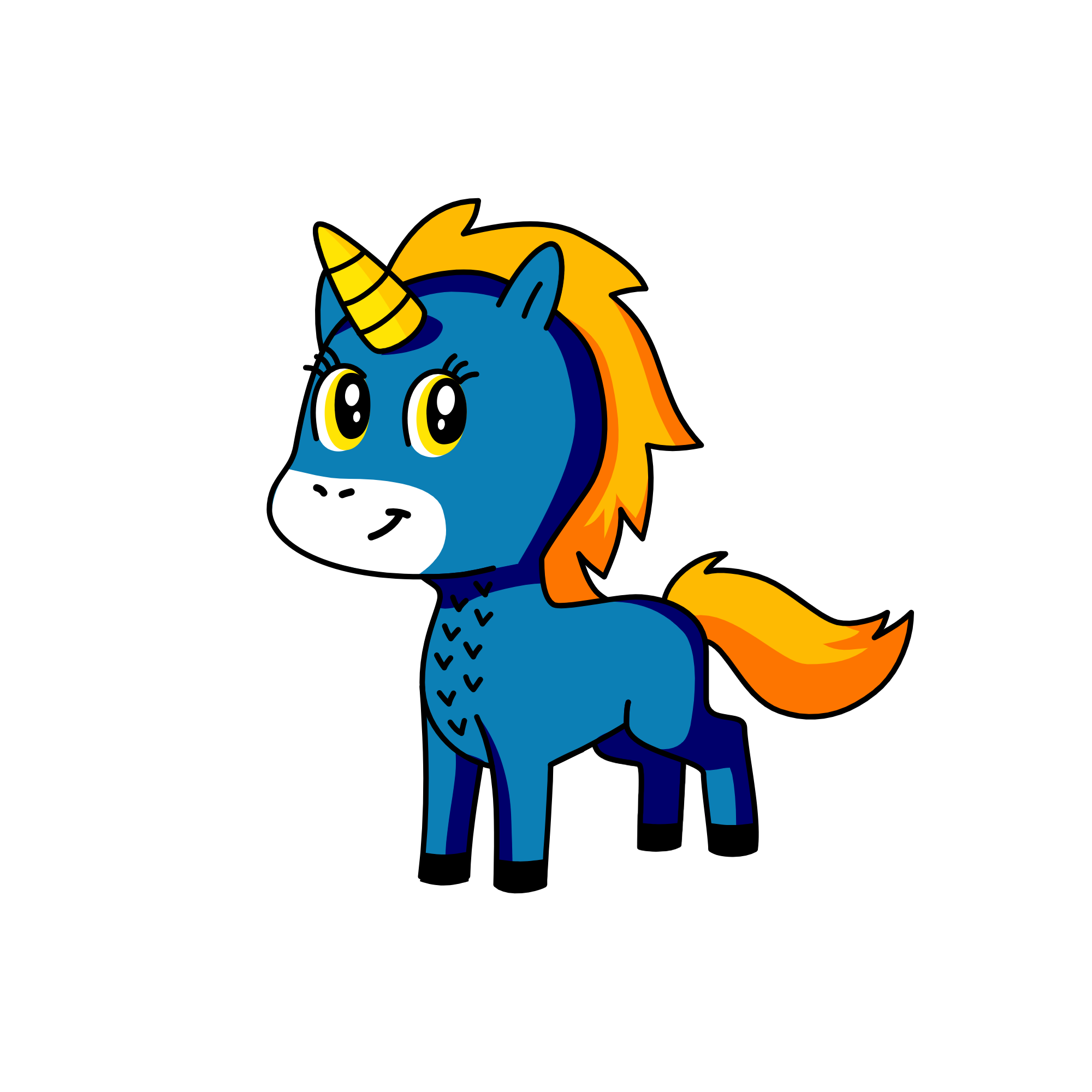hi, the unicorn